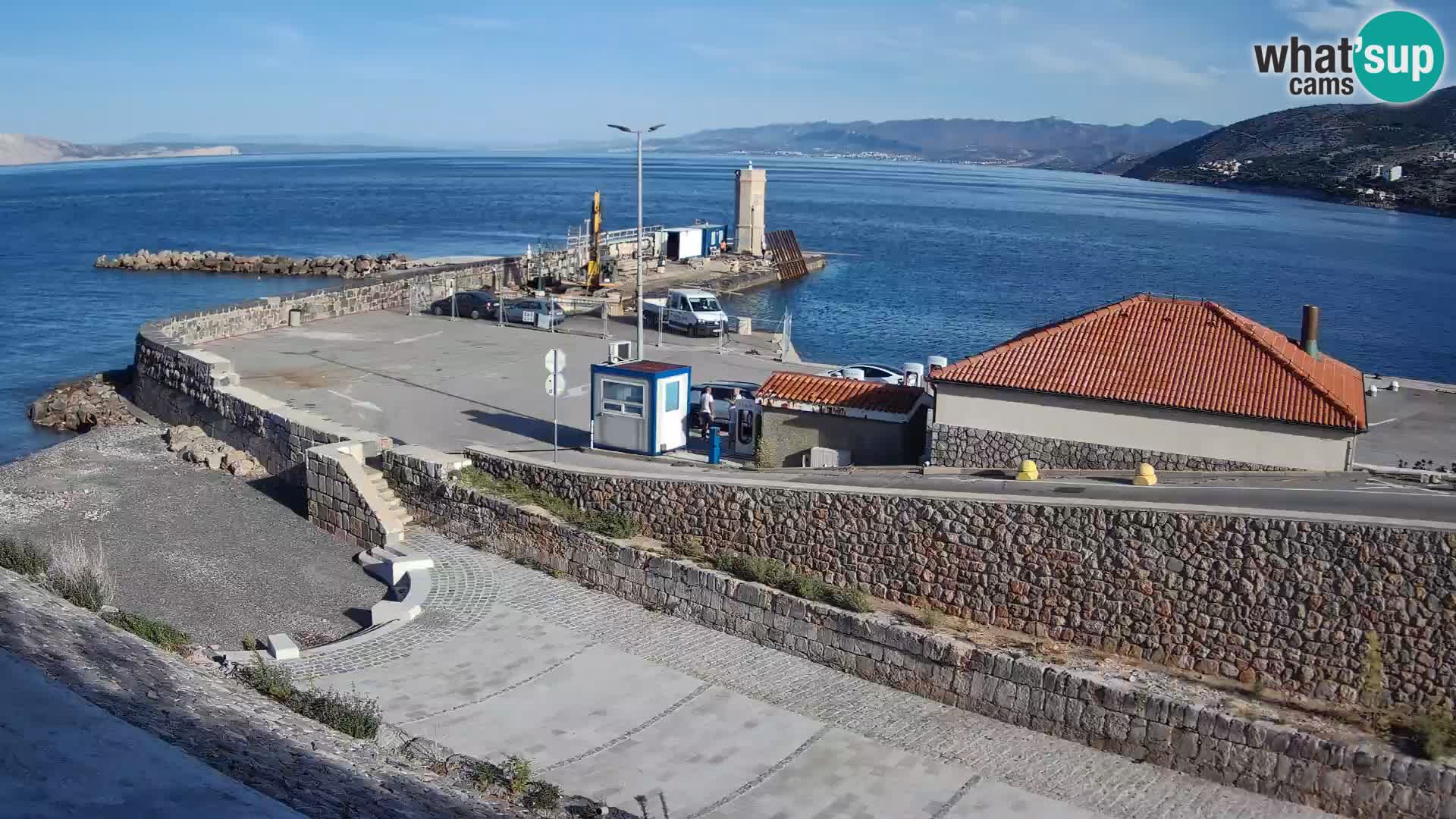 Webcam Porto di Segna – Frangiflutti e Faro in diretta