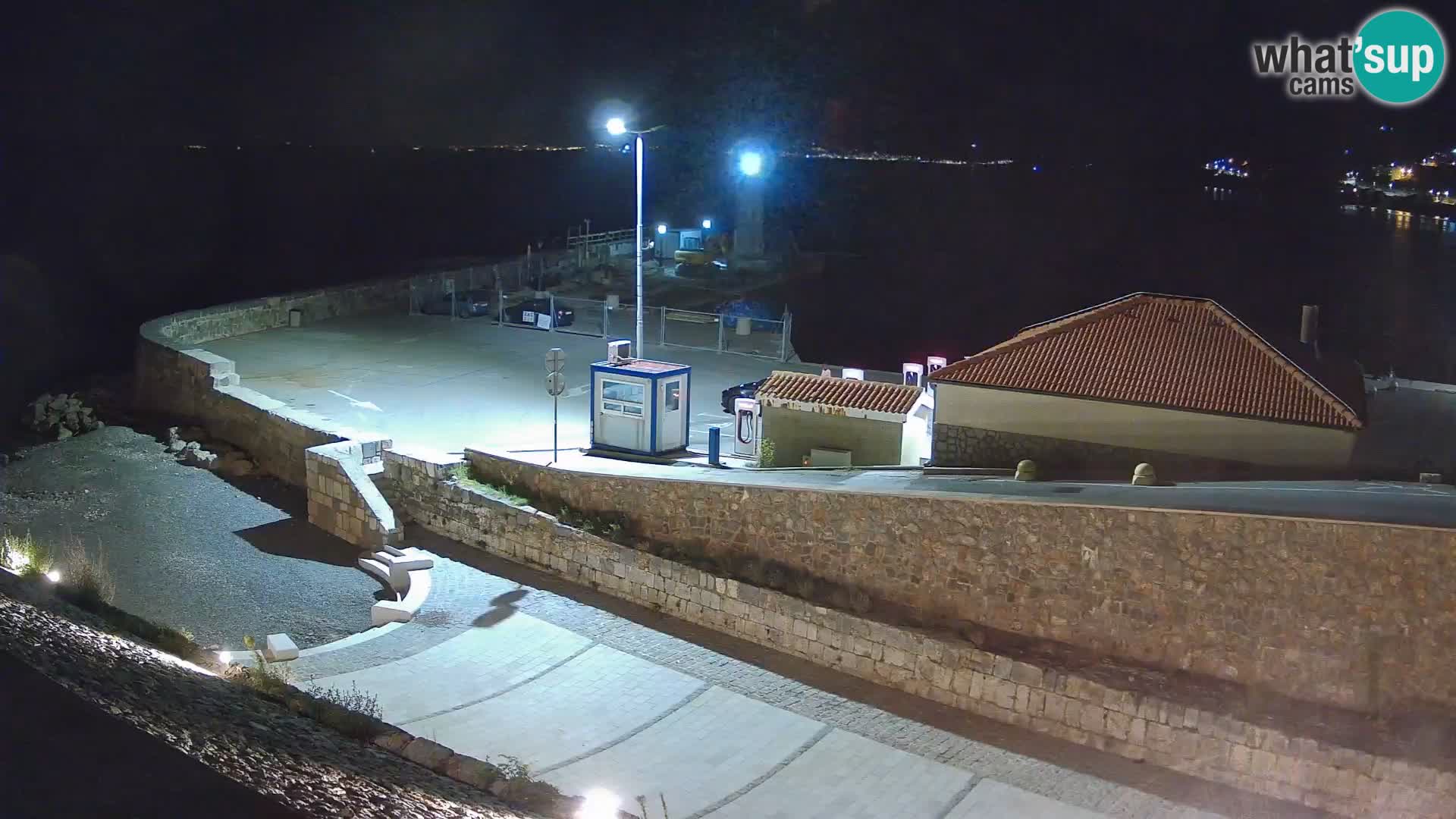Senj Harbour Webcam – Breakwater & Lighthouse Live View