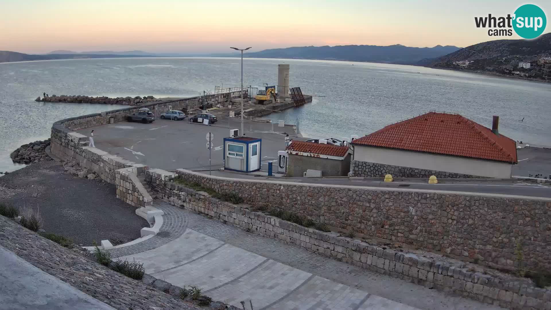 Senj Harbour Webcam – Breakwater & Lighthouse Live View