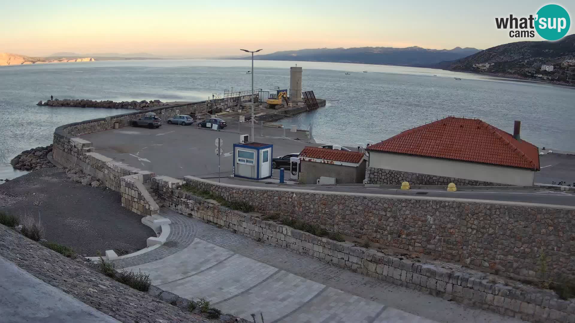 Senj Harbour Webcam – Breakwater & Lighthouse Live View