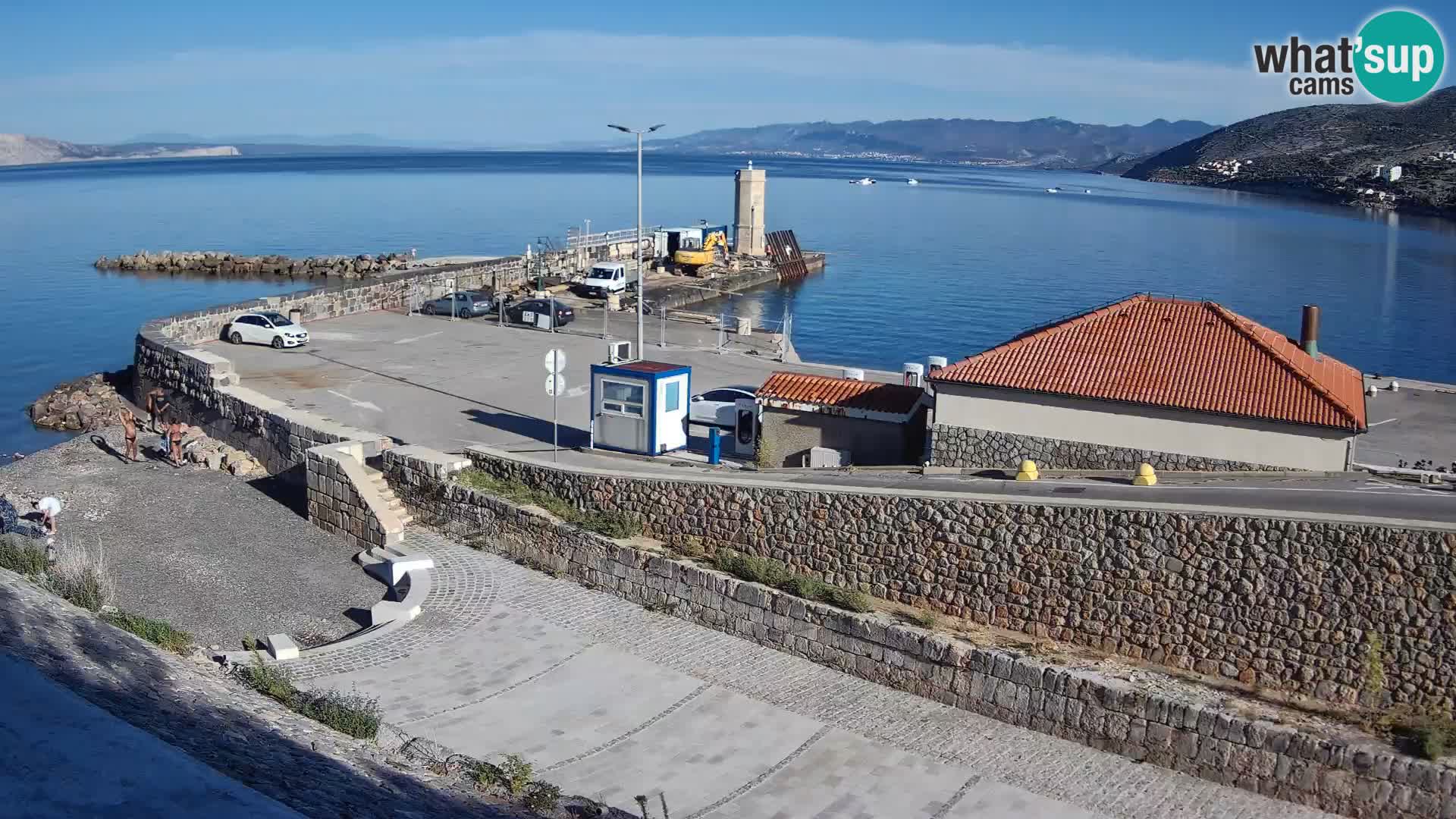 Senj Harbour Webcam – Breakwater & Lighthouse Live View