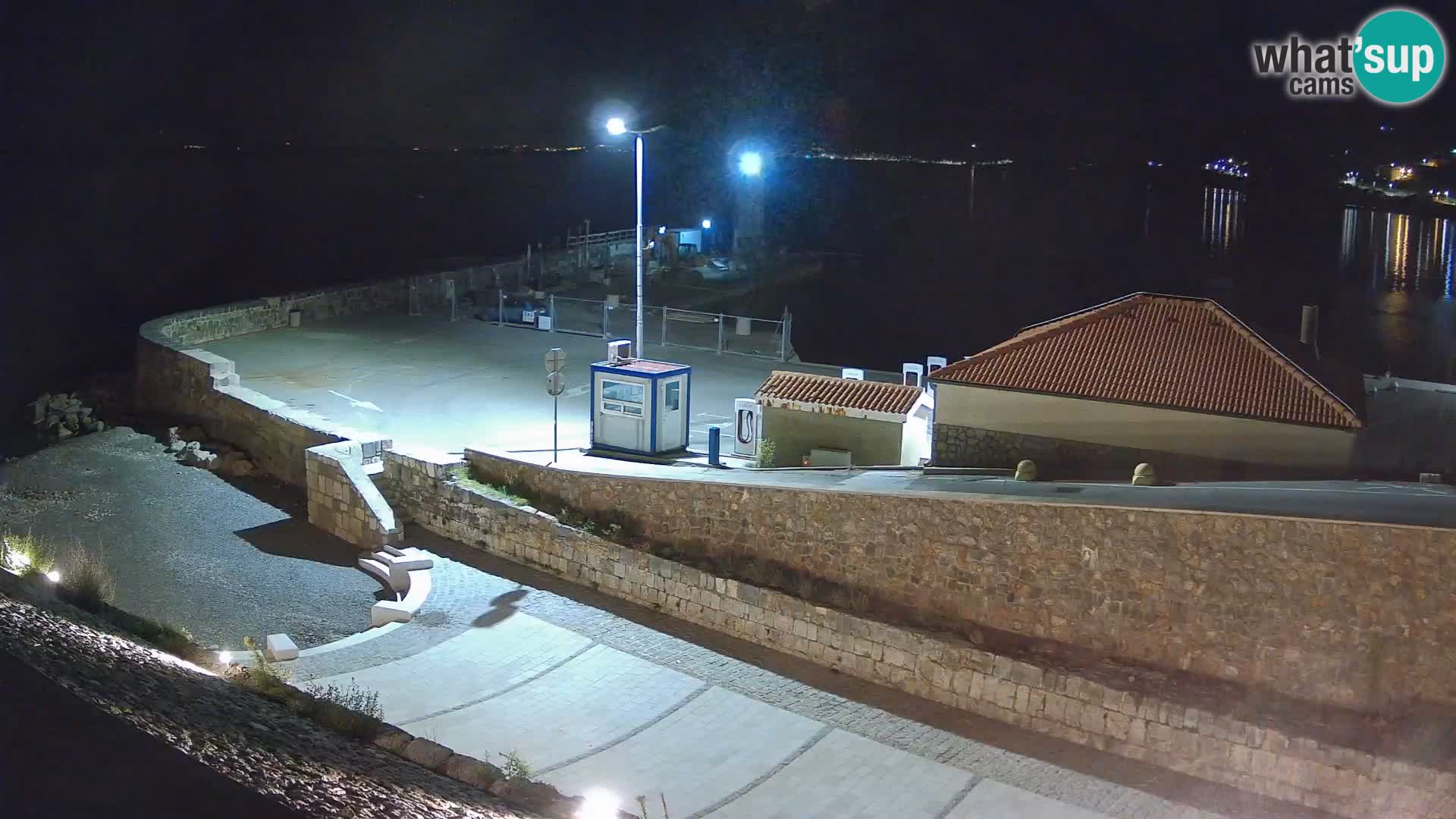 Senj Harbour Webcam – Breakwater & Lighthouse Live View