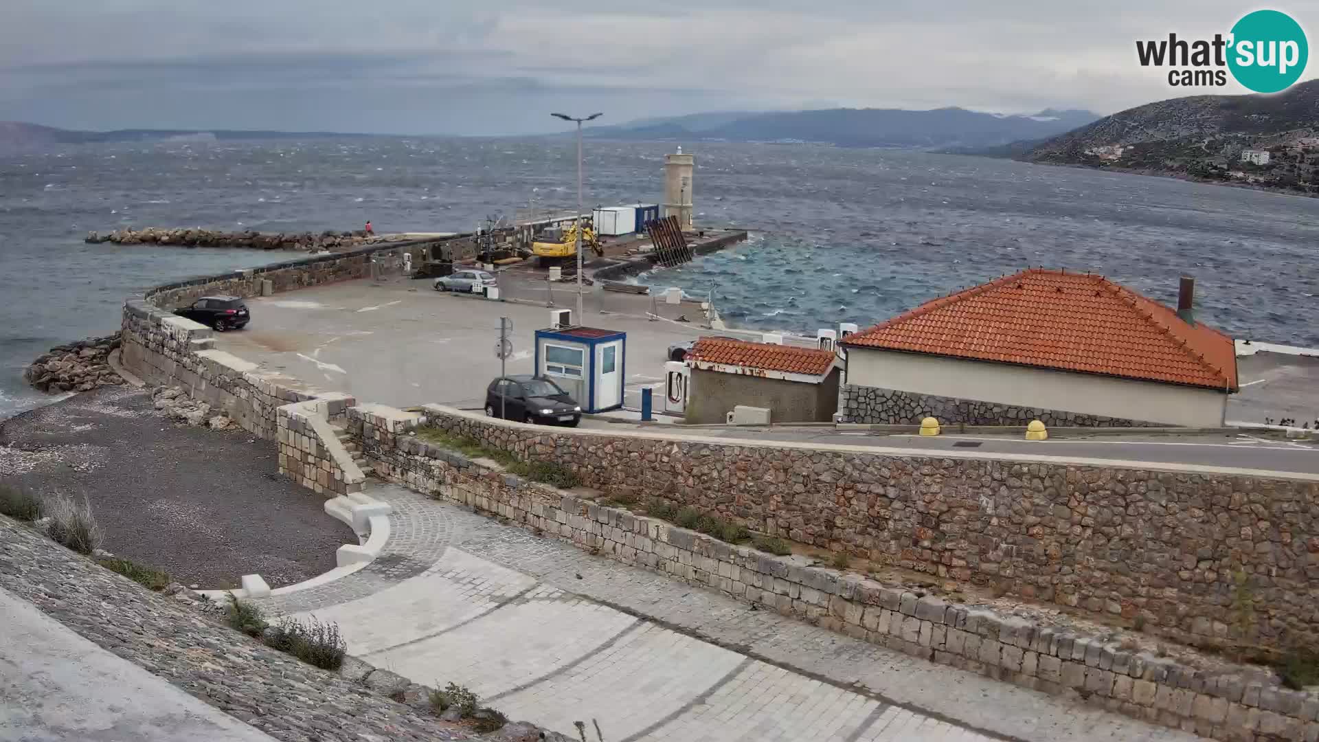 Webcam Porto di Segna – Frangiflutti e Faro in diretta