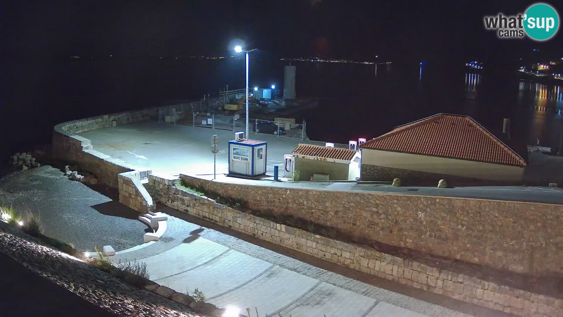 Senj Harbour Webcam – Breakwater & Lighthouse Live View
