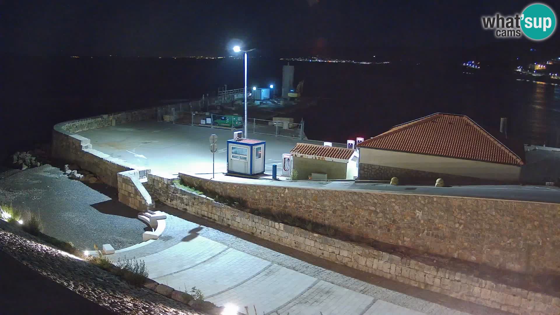 Senj Harbour Webcam – Breakwater & Lighthouse Live View