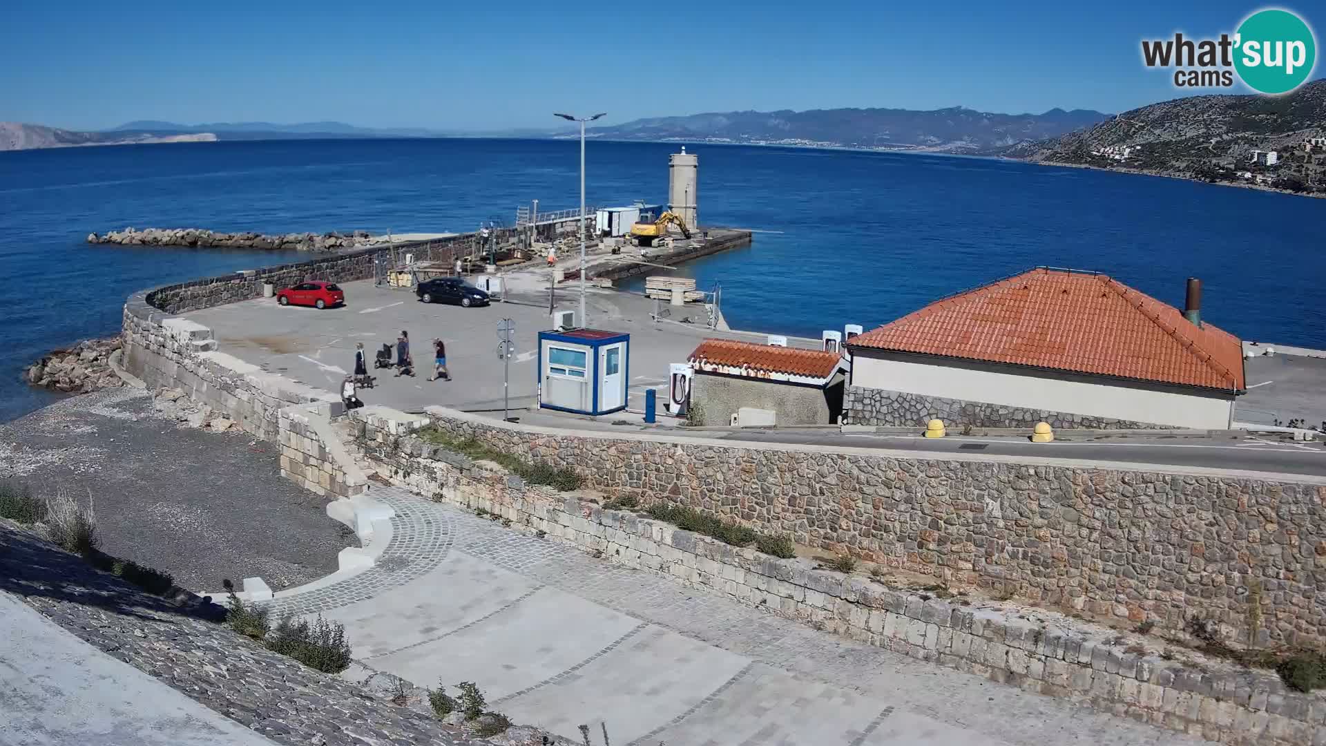 Webcam Porto di Segna – Frangiflutti e Faro in diretta