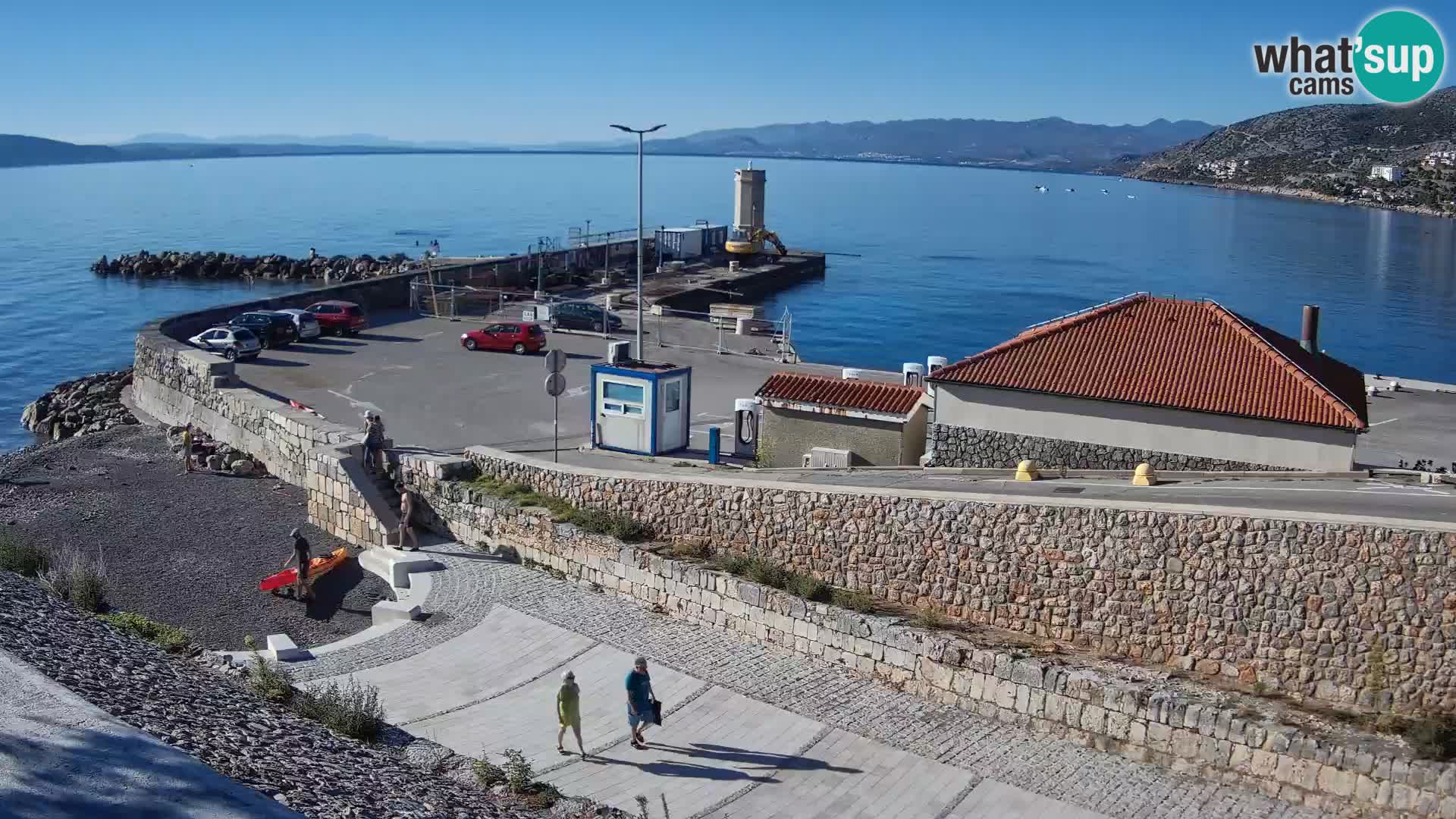 Webcam Porto di Segna – Frangiflutti e Faro in diretta