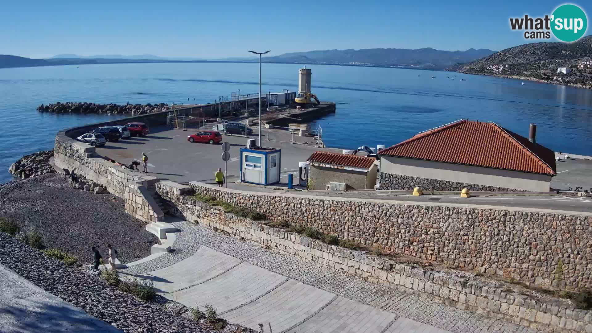 Webcam Porto di Segna – Frangiflutti e Faro in diretta