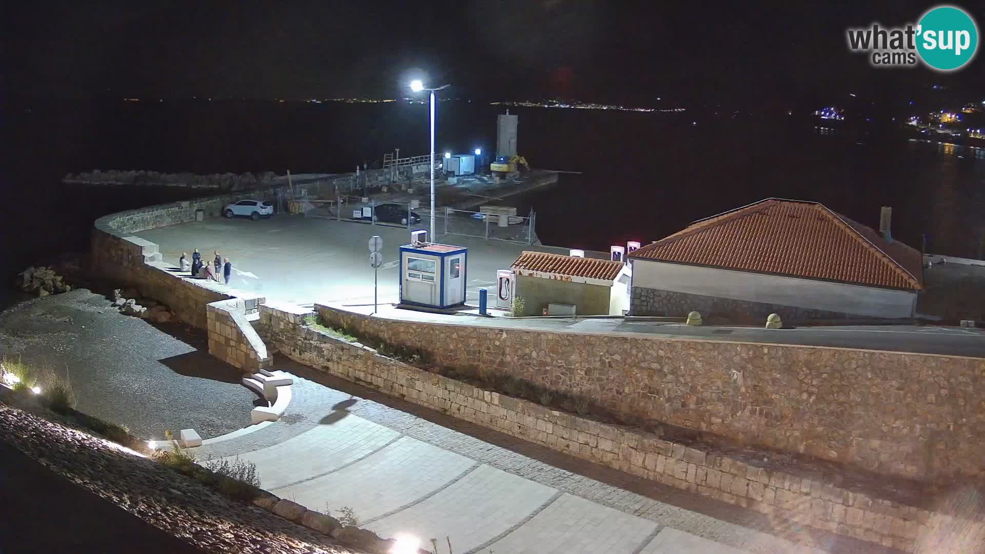 Senj Harbour Webcam – Breakwater & Lighthouse Live View