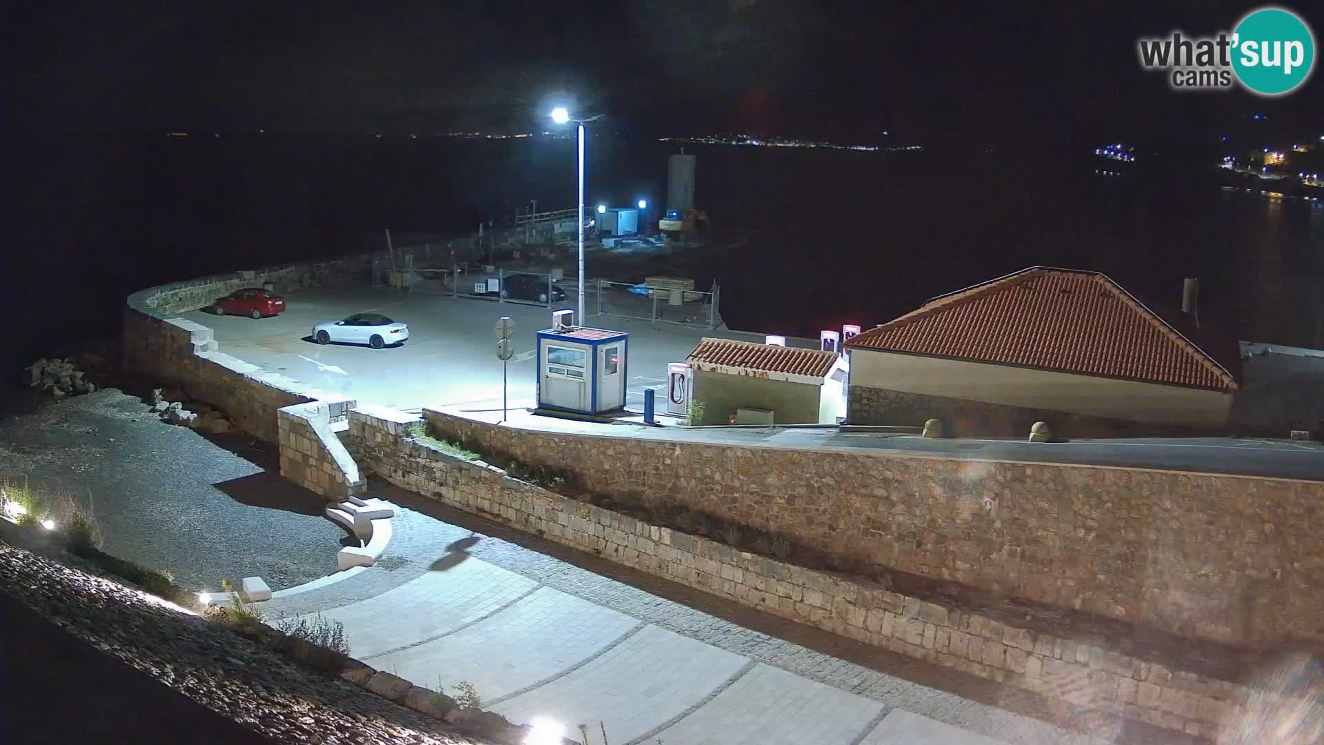 Senj Harbour Webcam – Breakwater & Lighthouse Live View