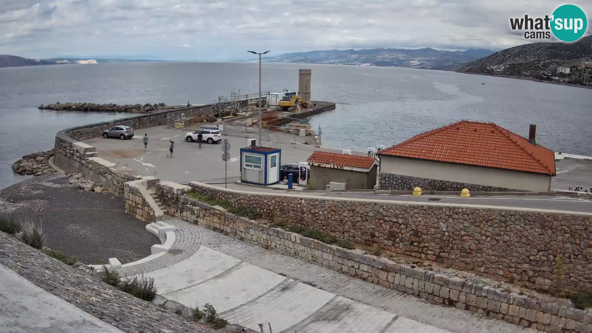 Senj Harbour Webcam – Breakwater & Lighthouse Live View