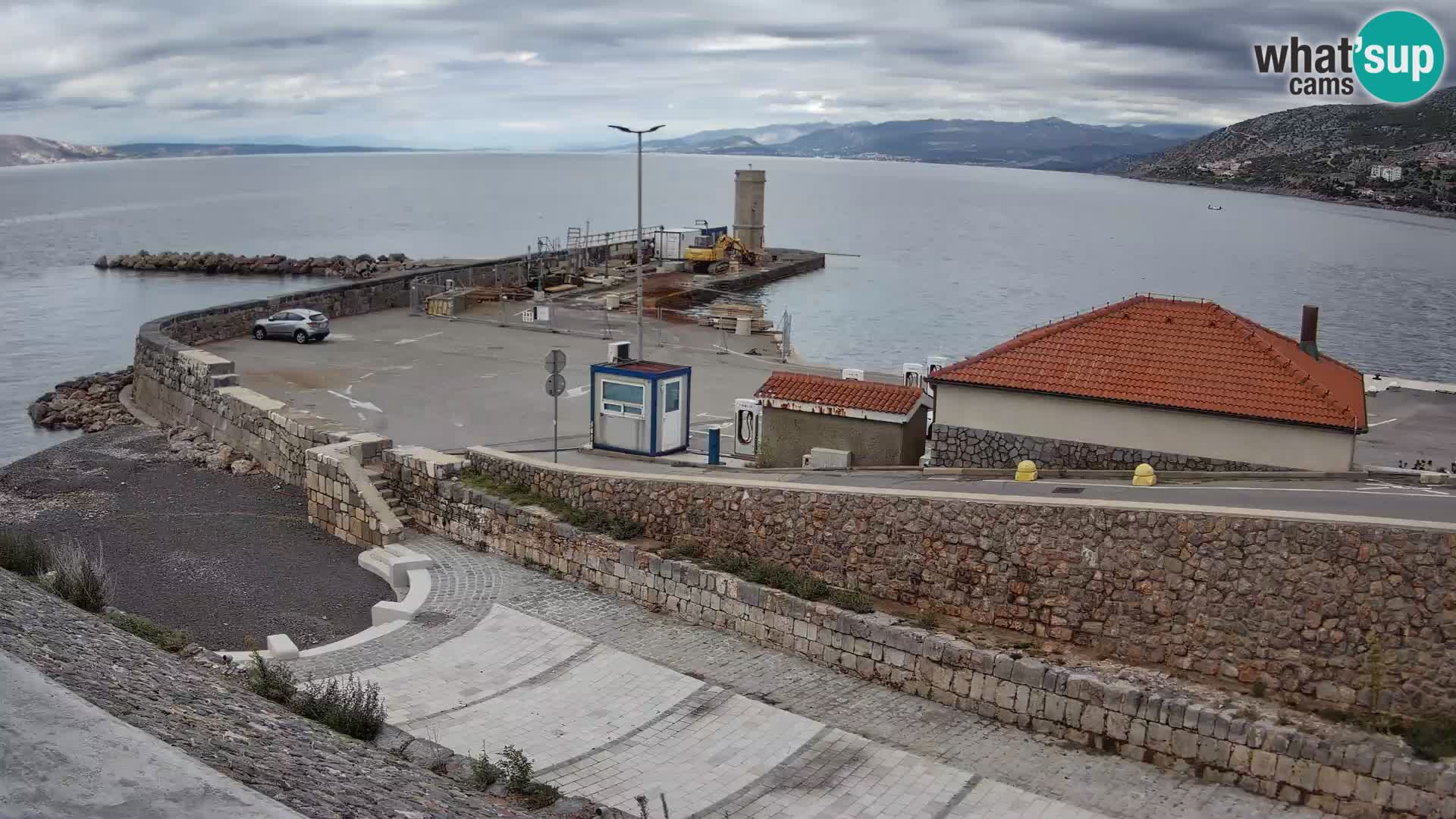 Senj Harbour Webcam – Breakwater & Lighthouse Live View