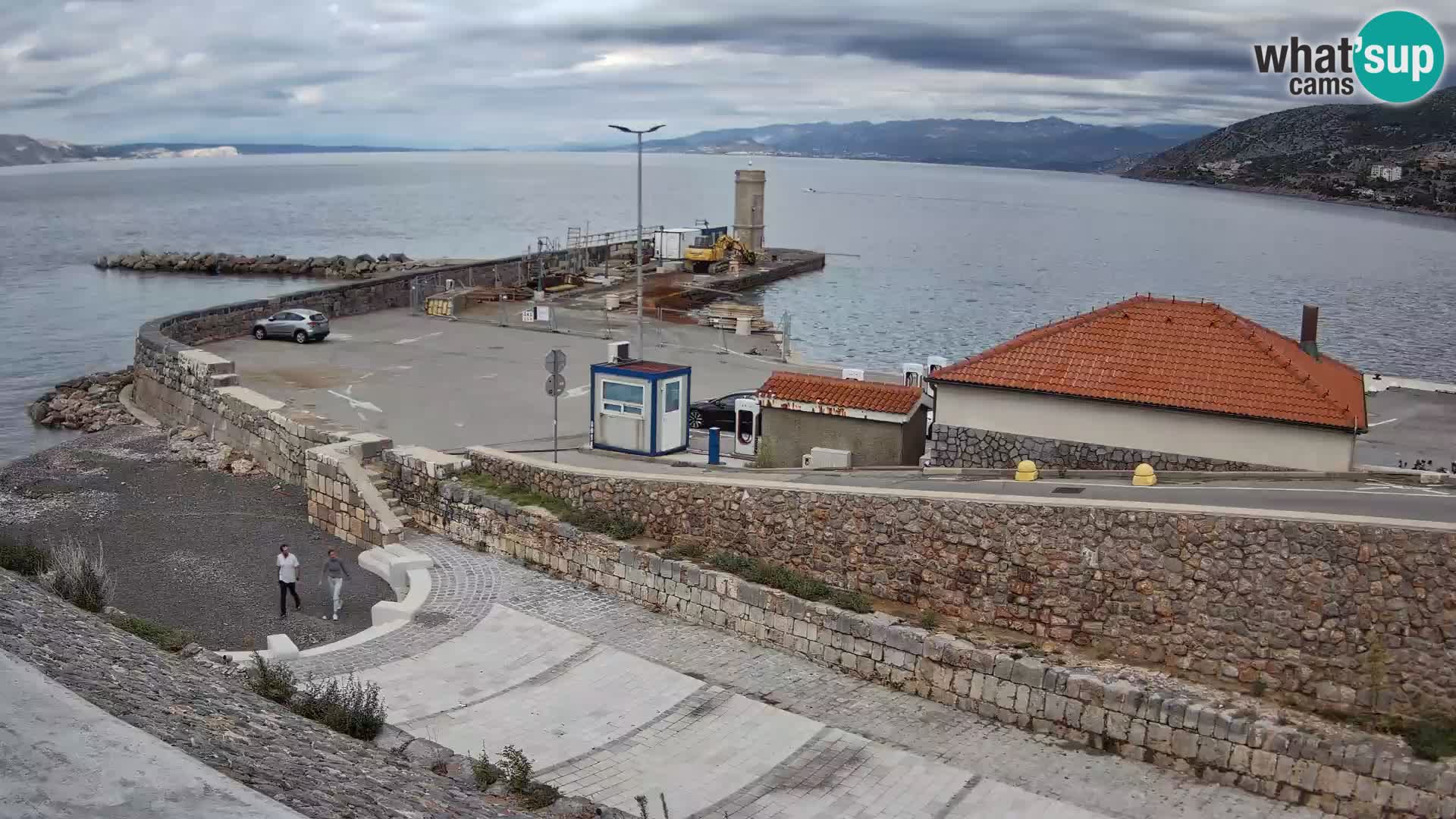 Senj Harbour Webcam – Breakwater & Lighthouse Live View