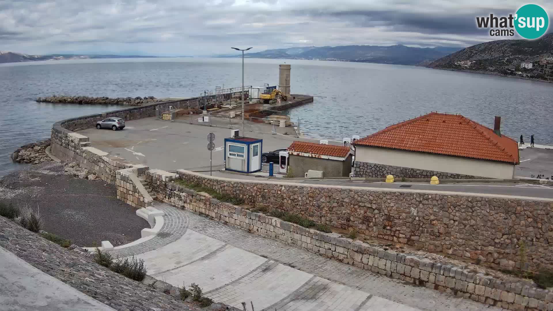 Web kamera Senj luka – Lukobran i svjetionik uživo