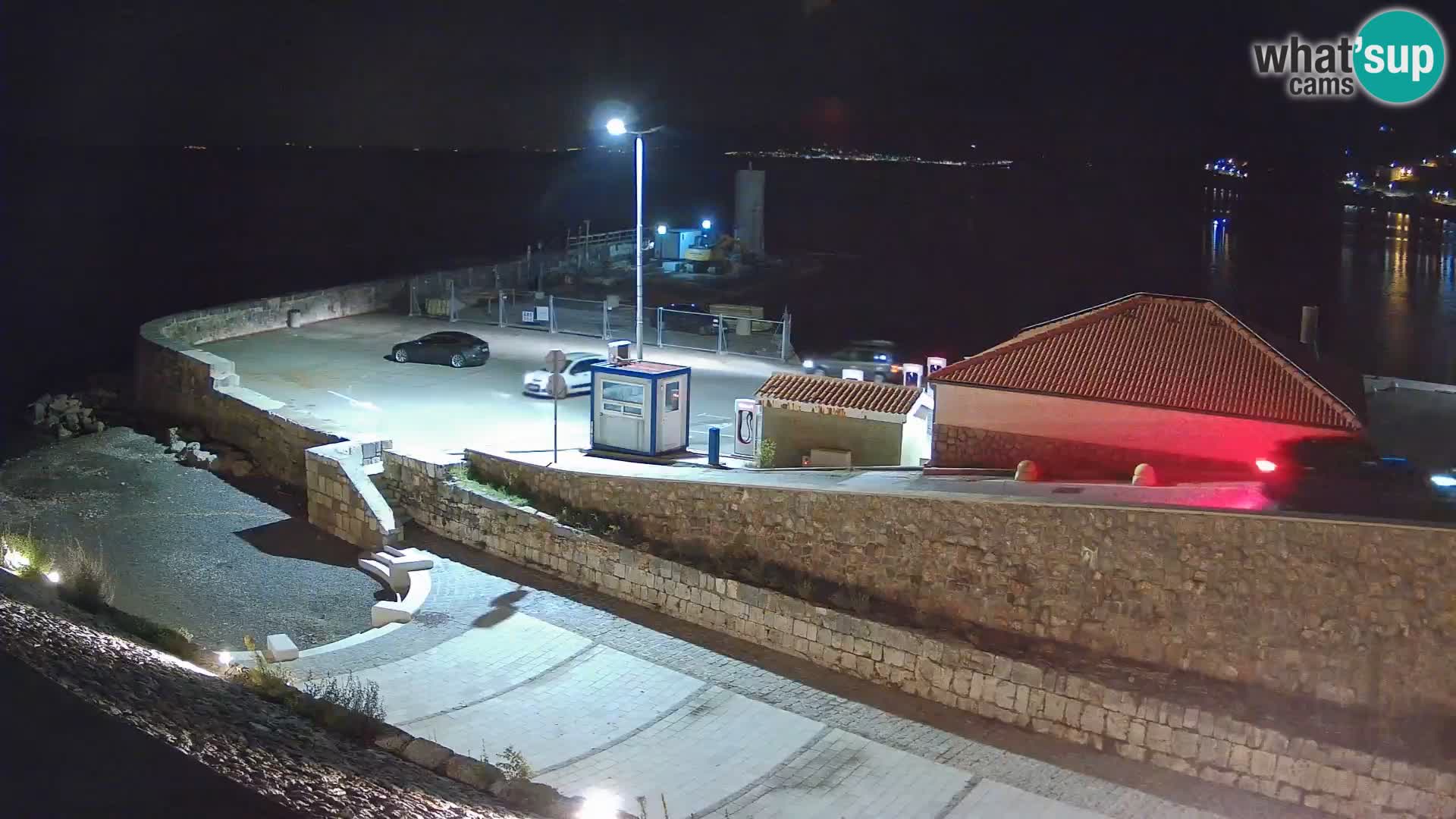 Senj Harbour Webcam – Breakwater & Lighthouse Live View