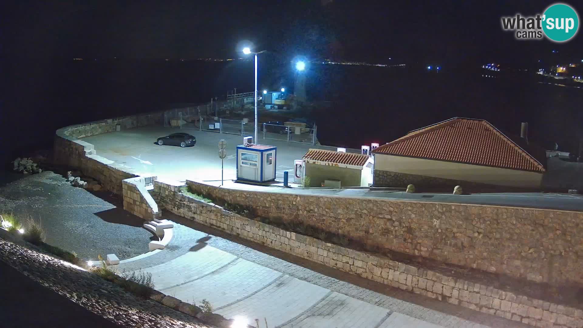 Senj Harbour Webcam – Breakwater & Lighthouse Live View