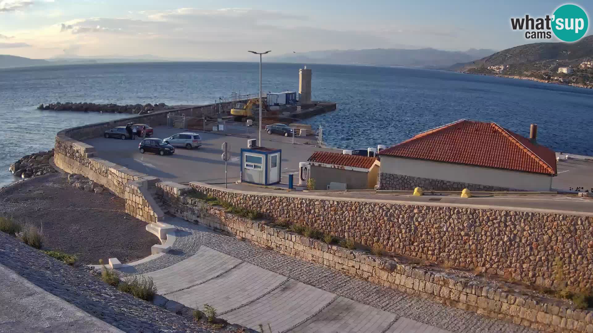 Webcam Porto di Segna – Frangiflutti e Faro in diretta