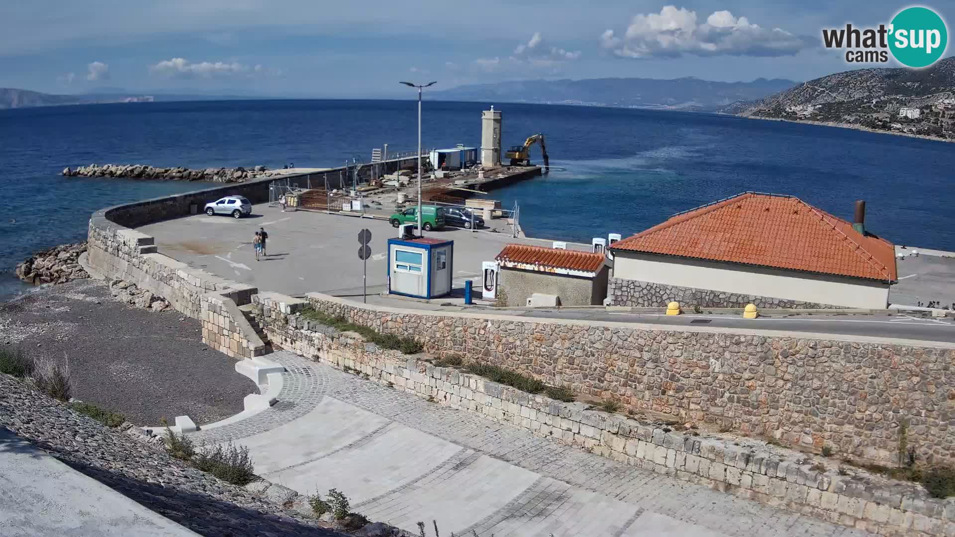 Senj Harbour Webcam – Breakwater & Lighthouse Live View
