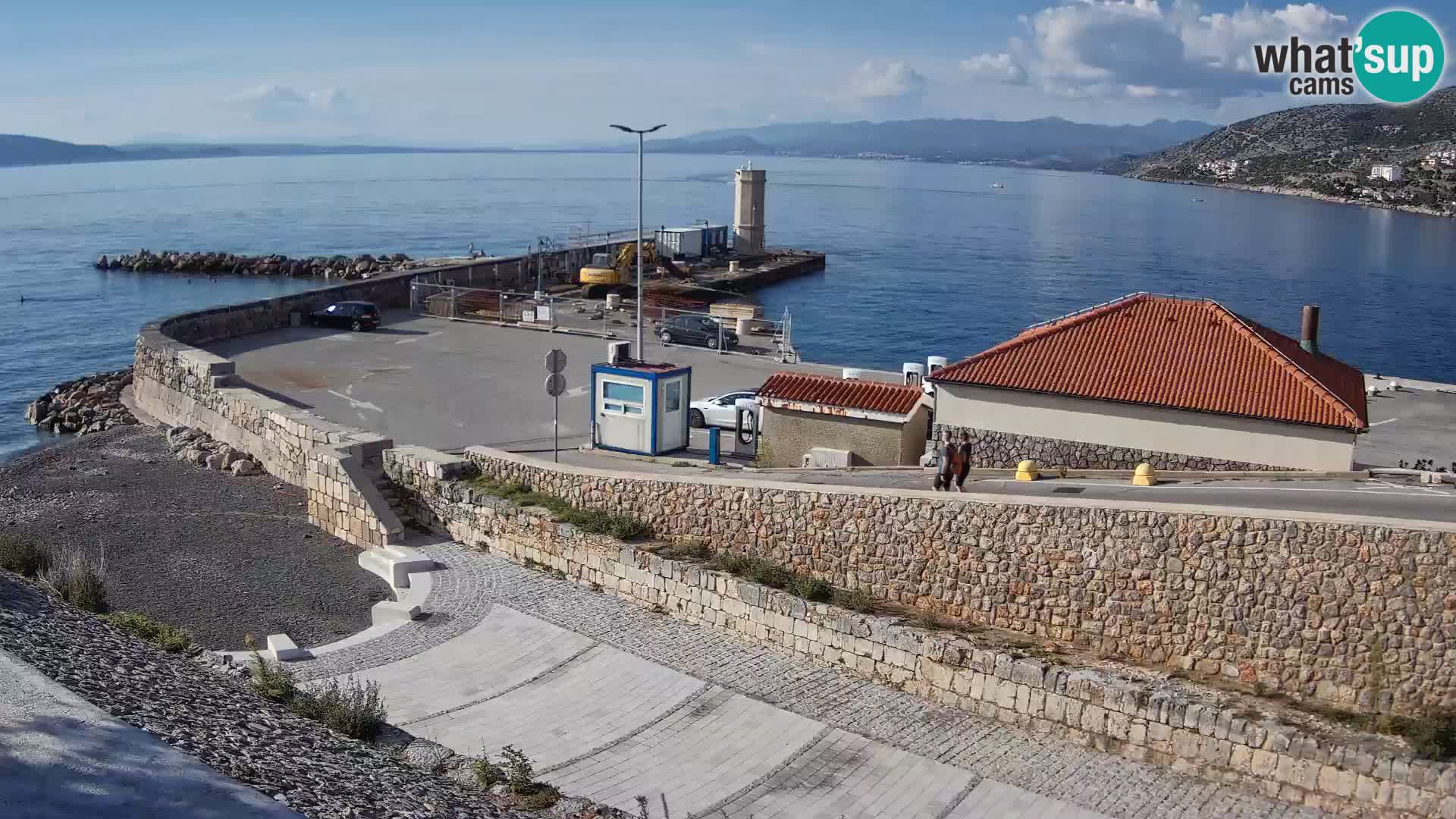 Senj Harbour Webcam – Breakwater & Lighthouse Live View