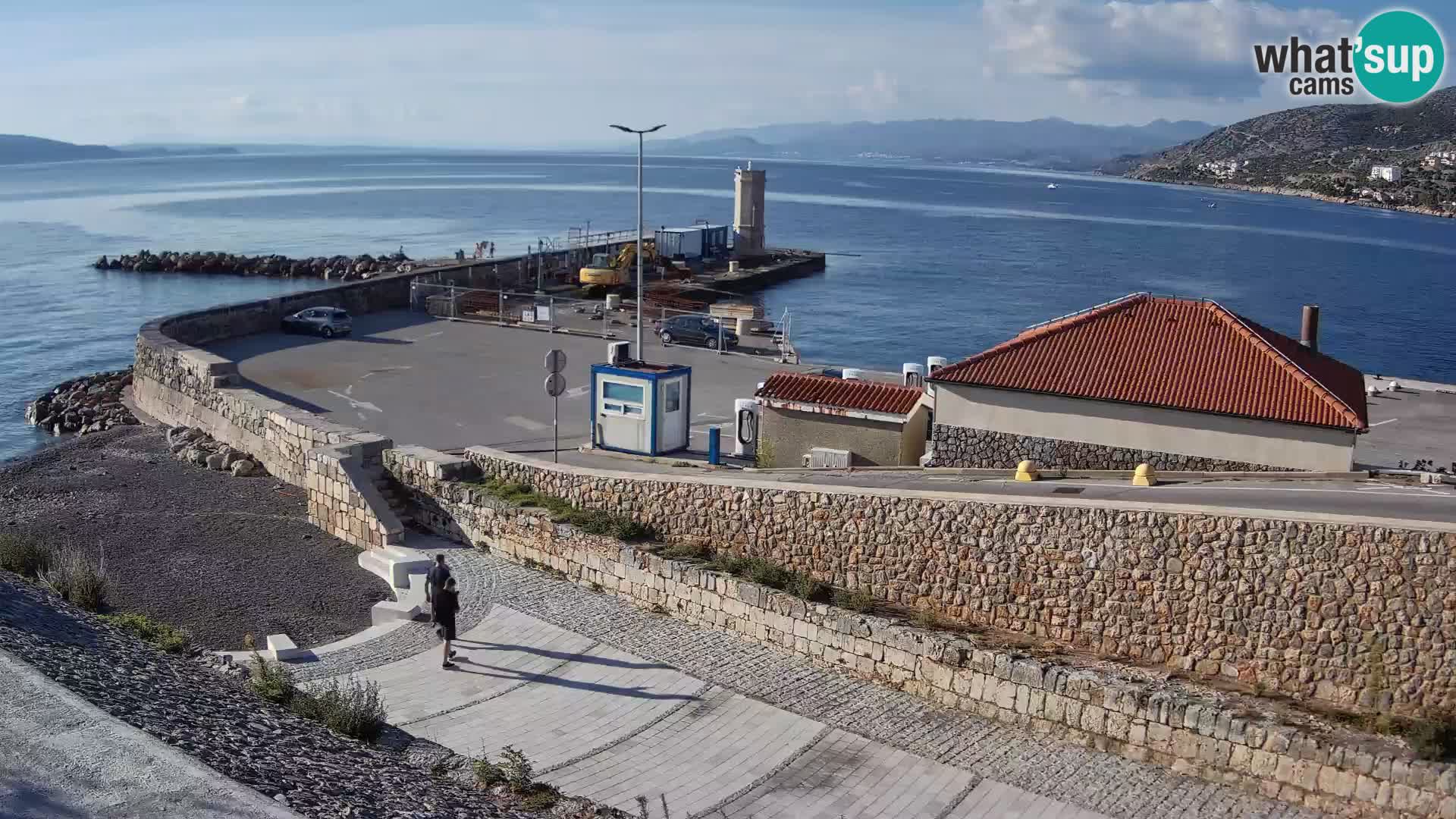 Webcam Porto di Segna – Frangiflutti e Faro in diretta