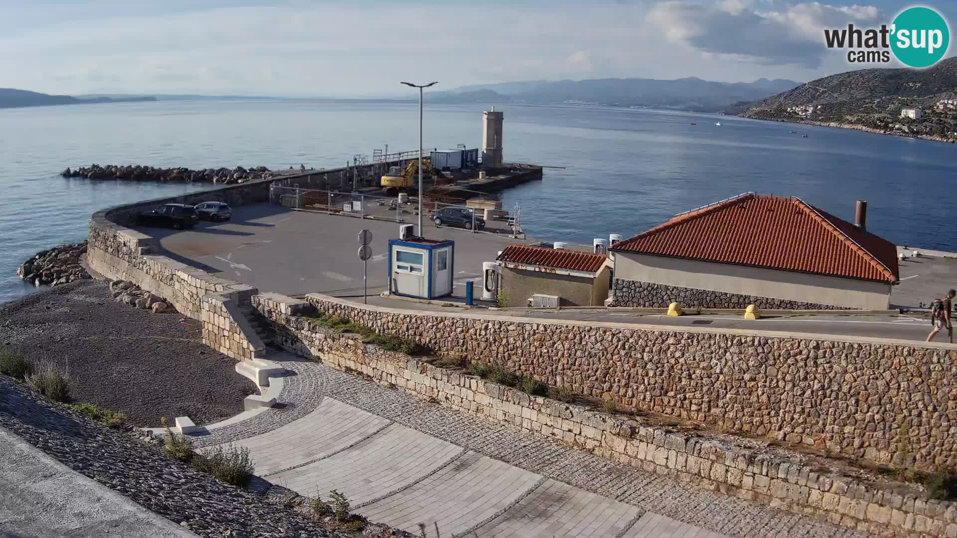 Web kamera Senj luka – Lukobran i svjetionik uživo