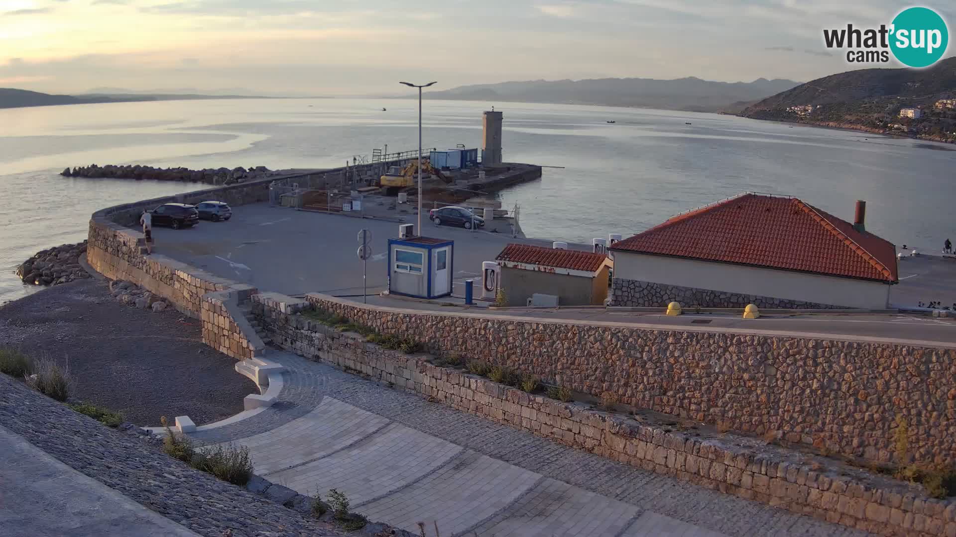 Senj Harbour Webcam – Breakwater & Lighthouse Live View