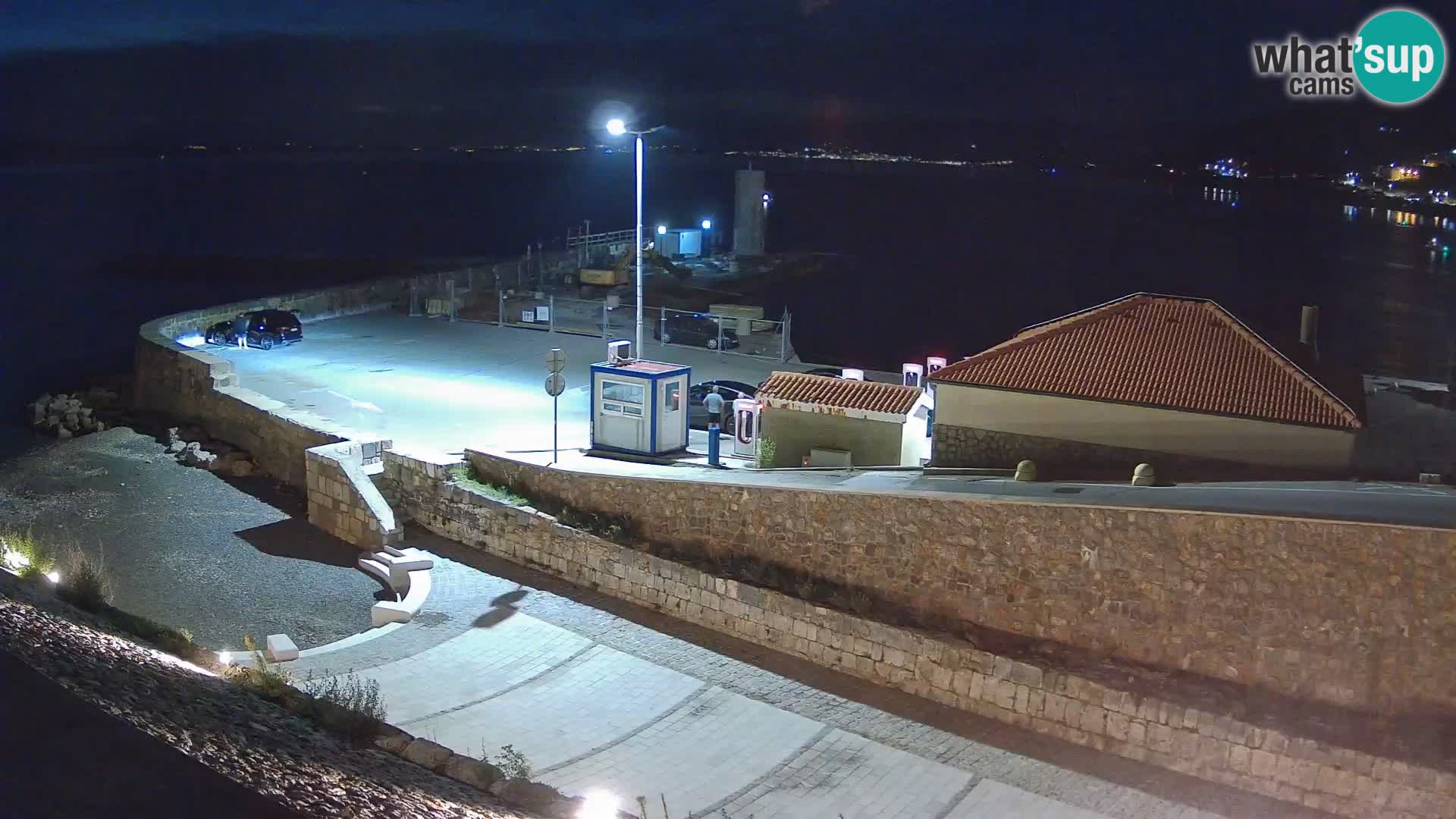 Senj Harbour Webcam – Breakwater & Lighthouse Live View