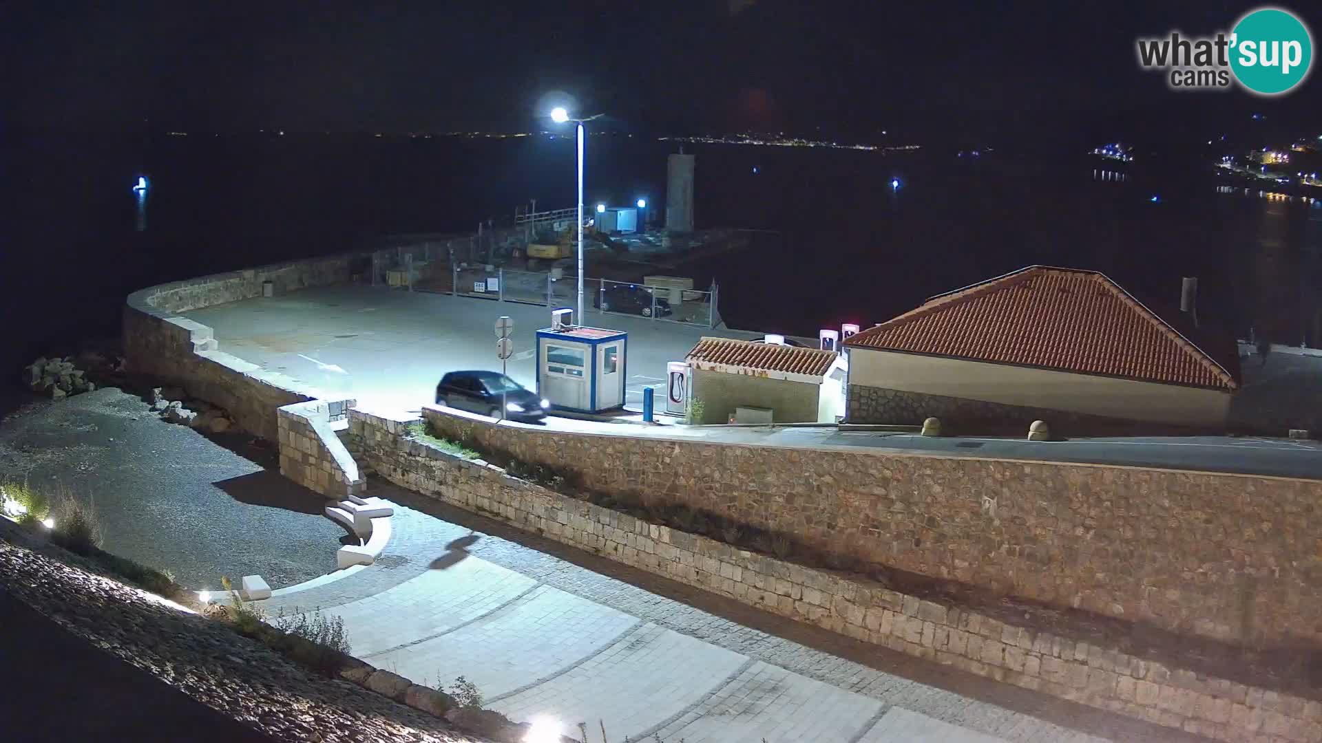 Senj Harbour Webcam – Breakwater & Lighthouse Live View