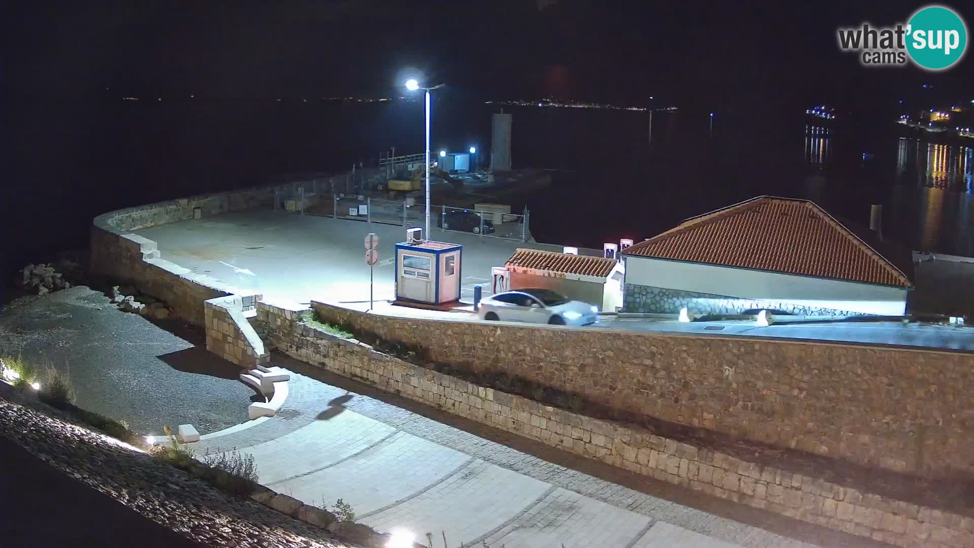 Senj Harbour Webcam – Breakwater & Lighthouse Live View
