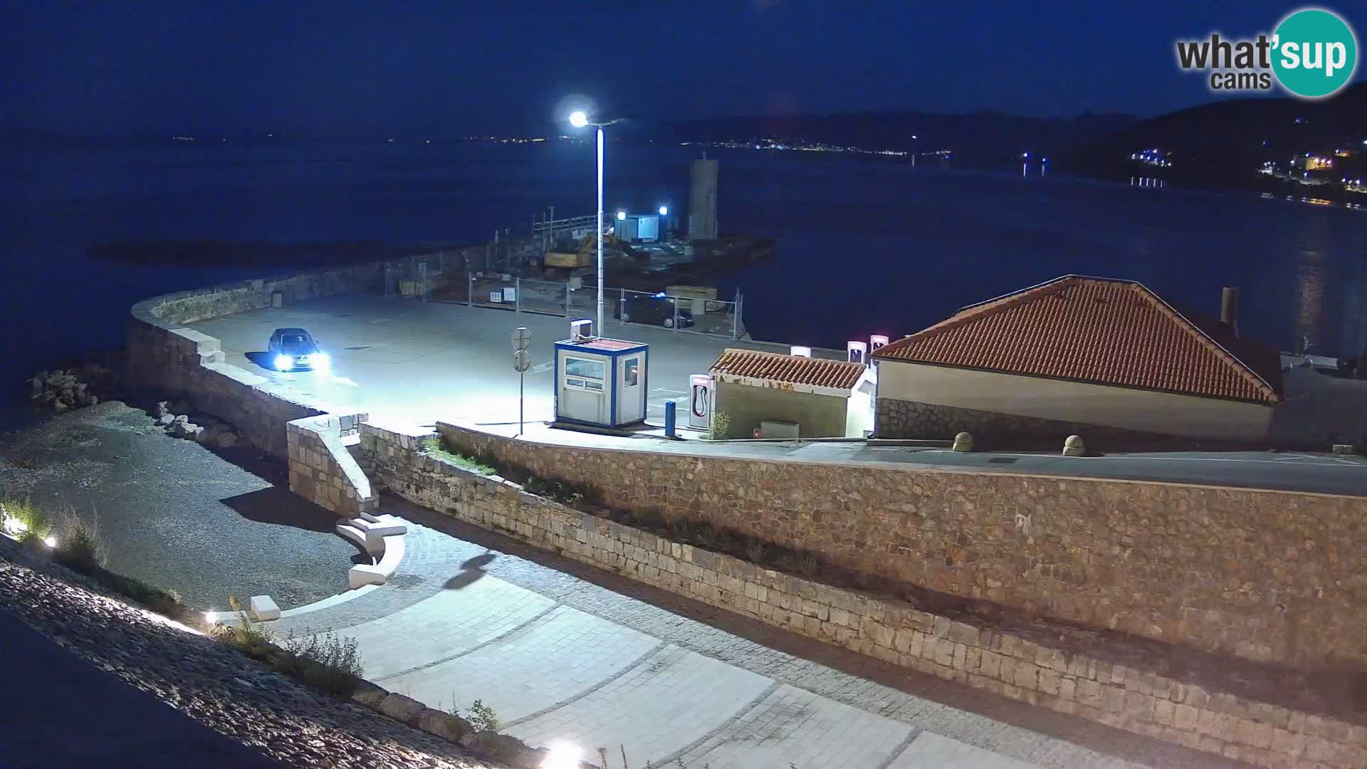 Senj Harbour Webcam – Breakwater & Lighthouse Live View