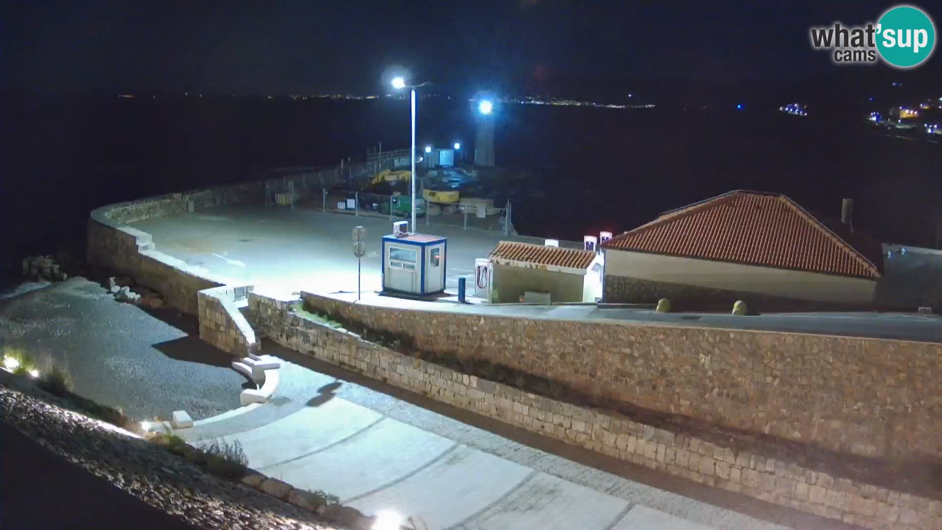 Webcam Porto di Segna – Frangiflutti e Faro in diretta