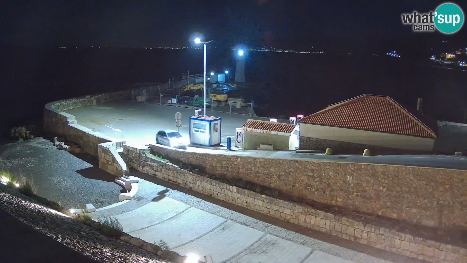 Senj Harbour Webcam – Breakwater & Lighthouse Live View