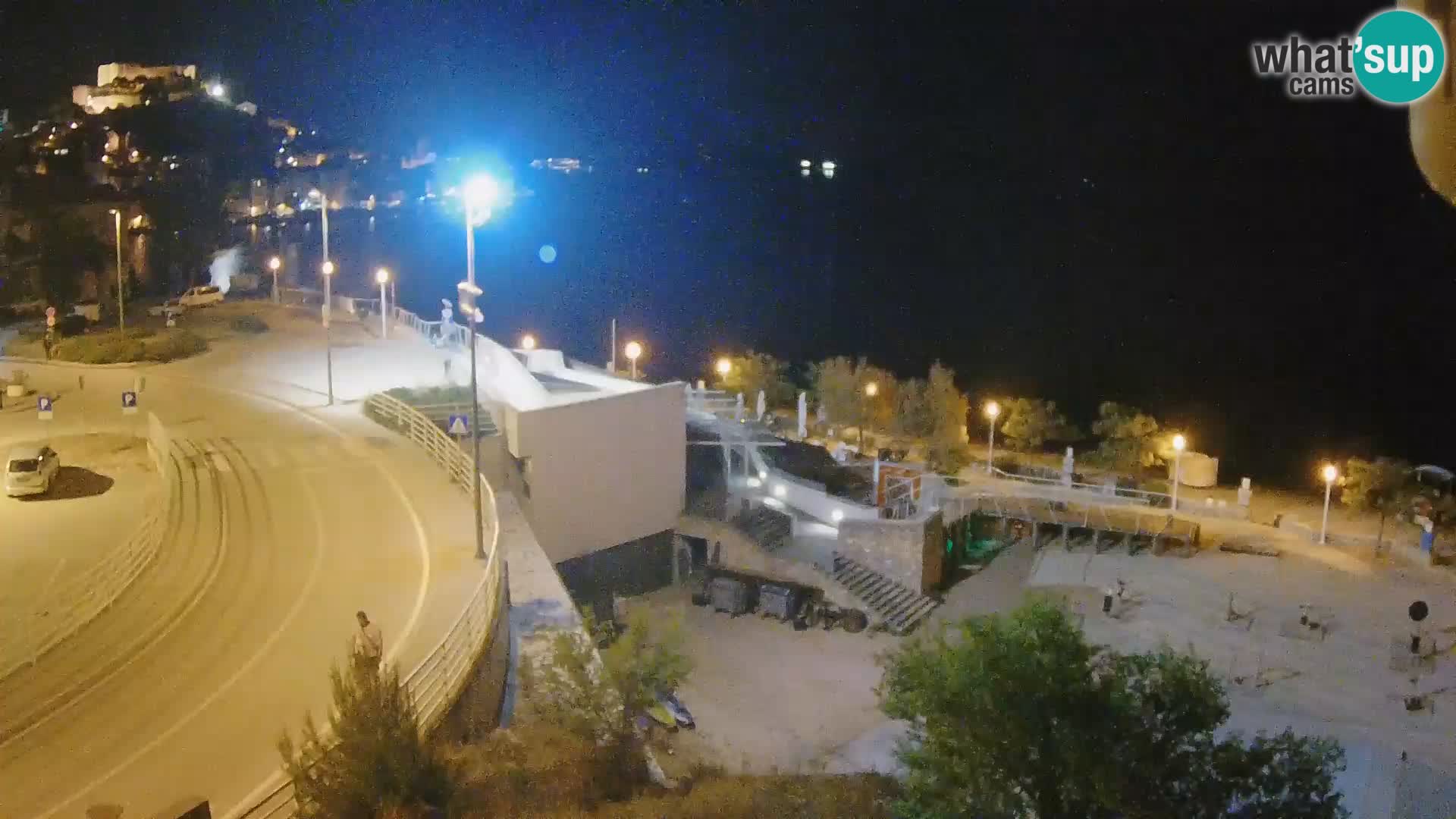 Web kamera Šibenik plaža Banj