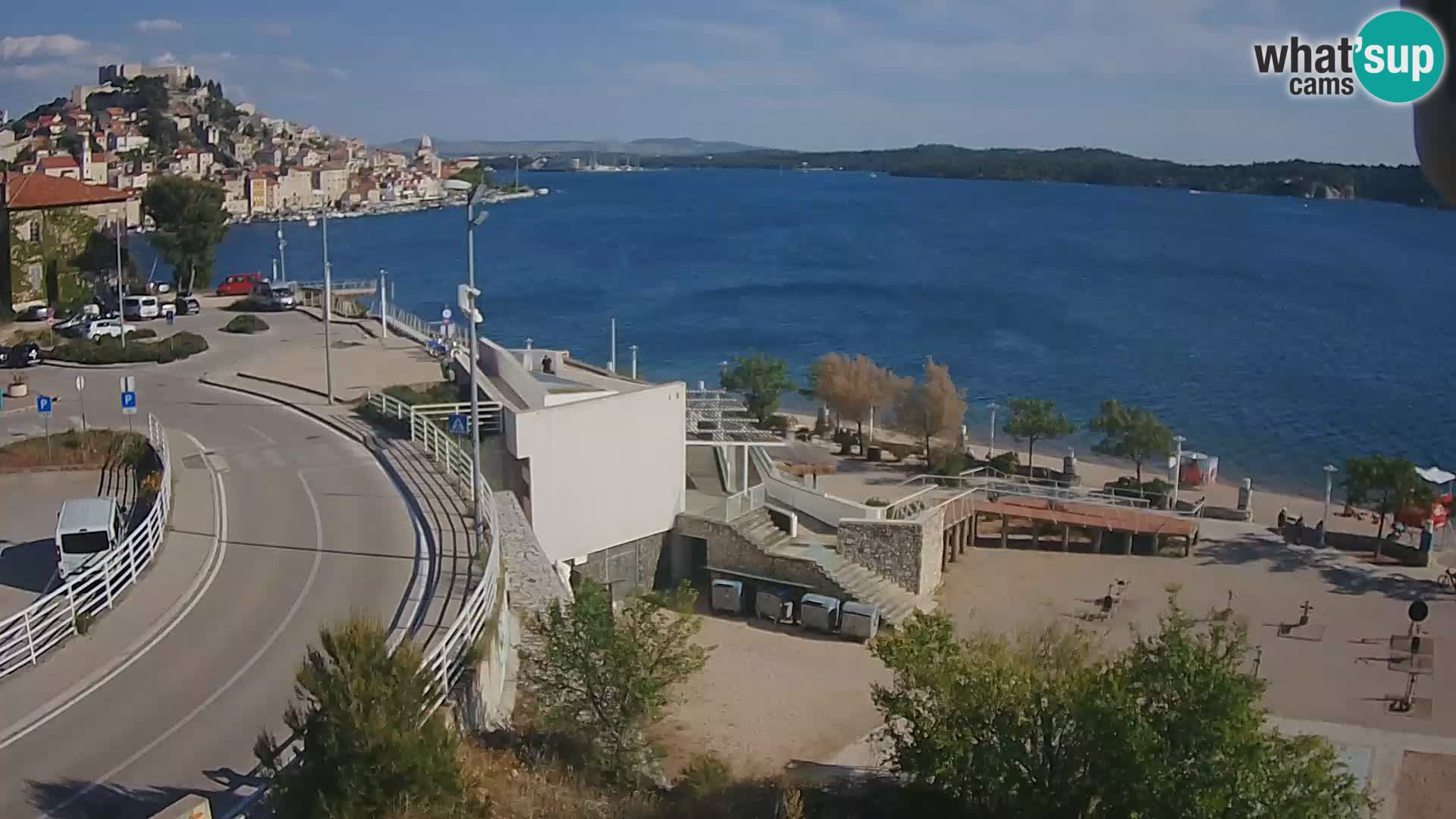 Live Cam Šibenik plage Banj