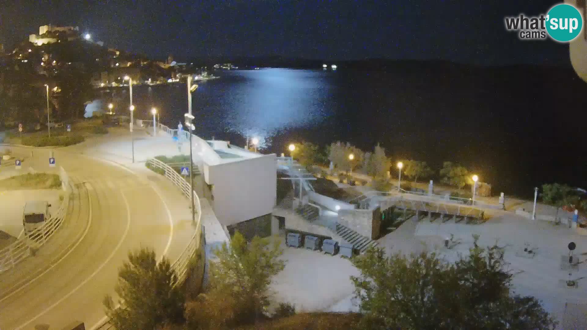 Web kamera Šibenik plaža Banj