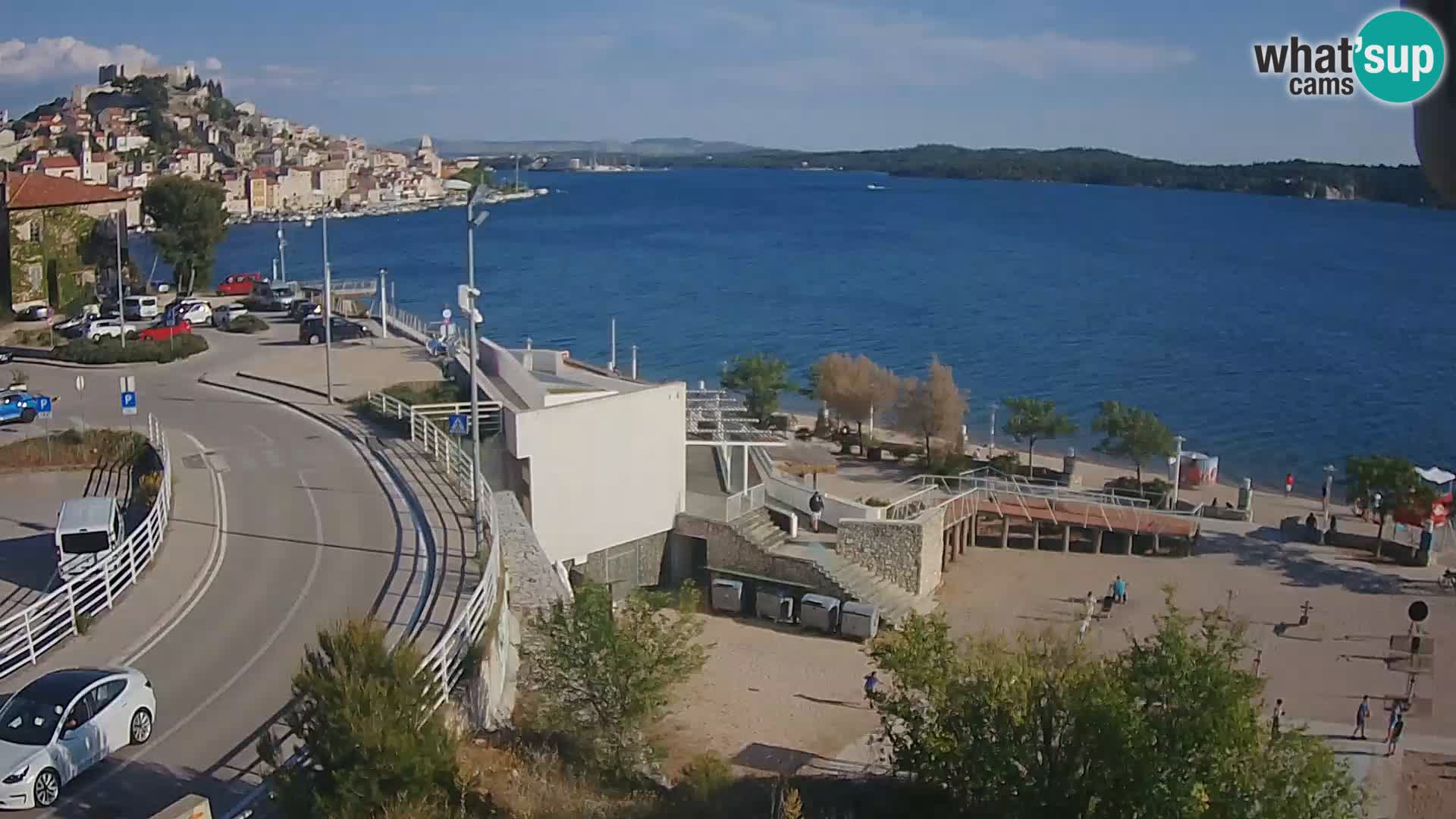 Kamera v živo Šibenik plaža Banj