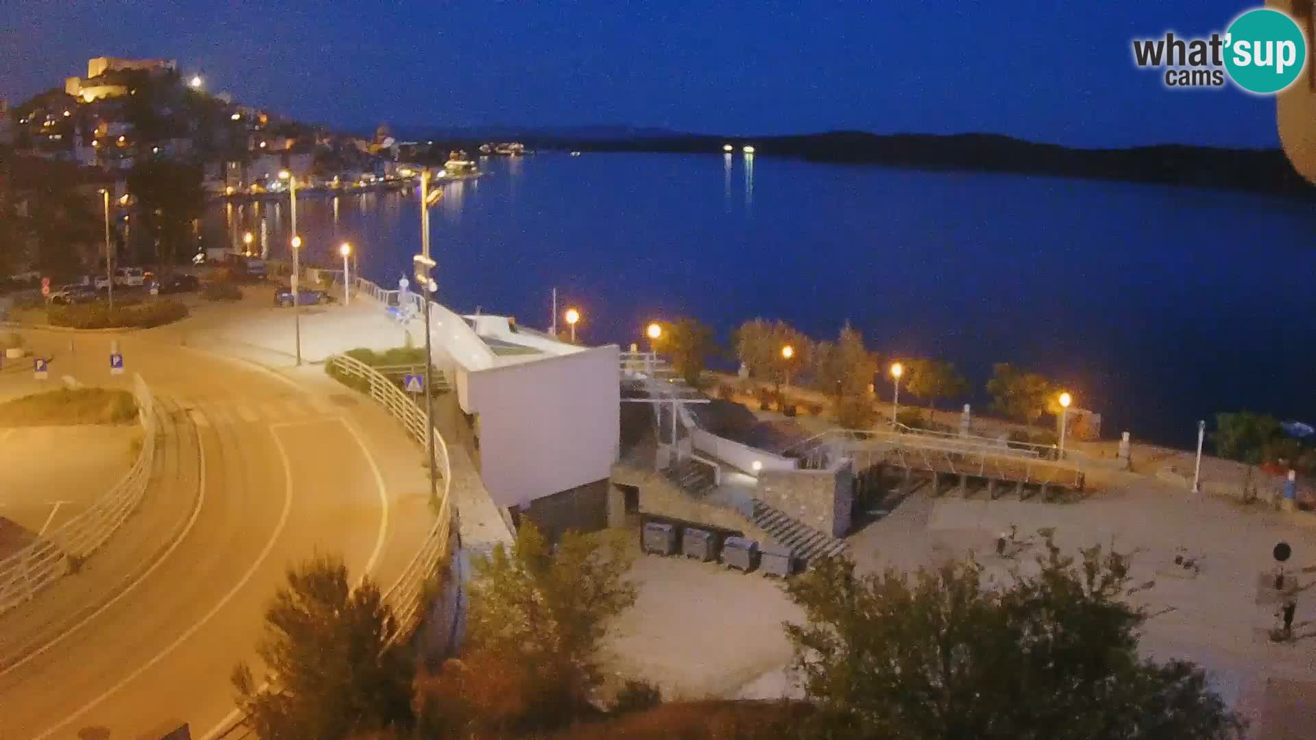 Web kamera Šibenik plaža Banj