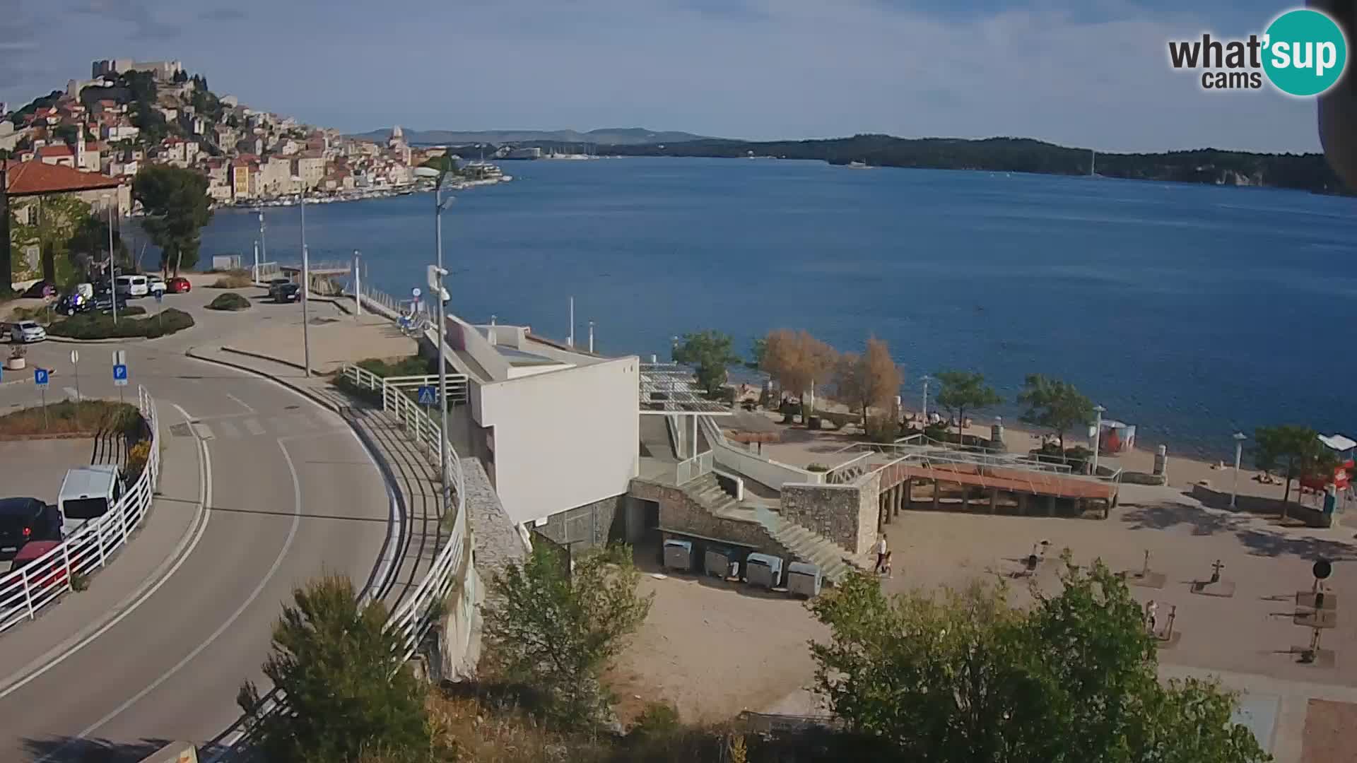 Kamera v živo Šibenik plaža Banj