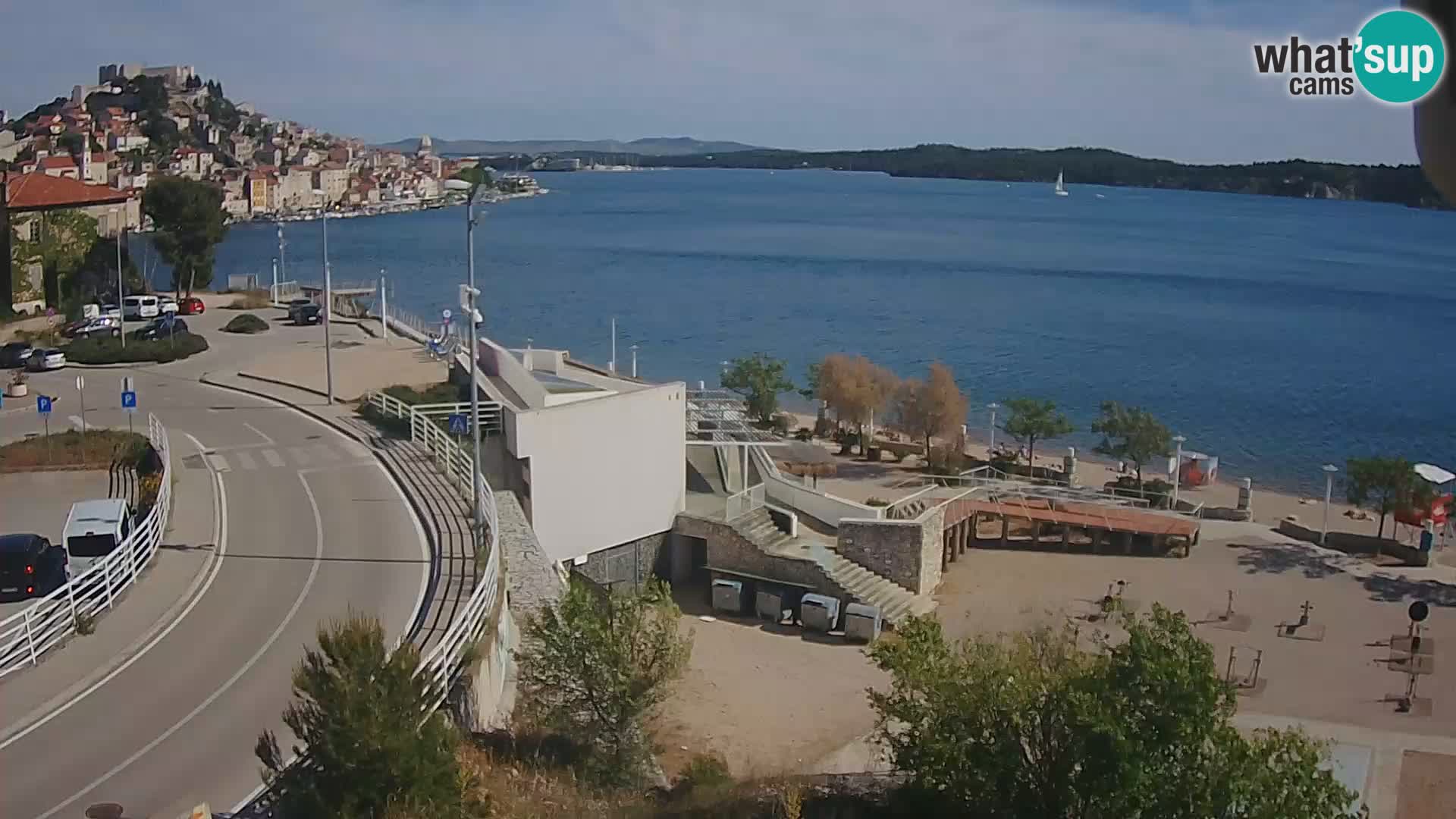 Kamera v živo Šibenik plaža Banj