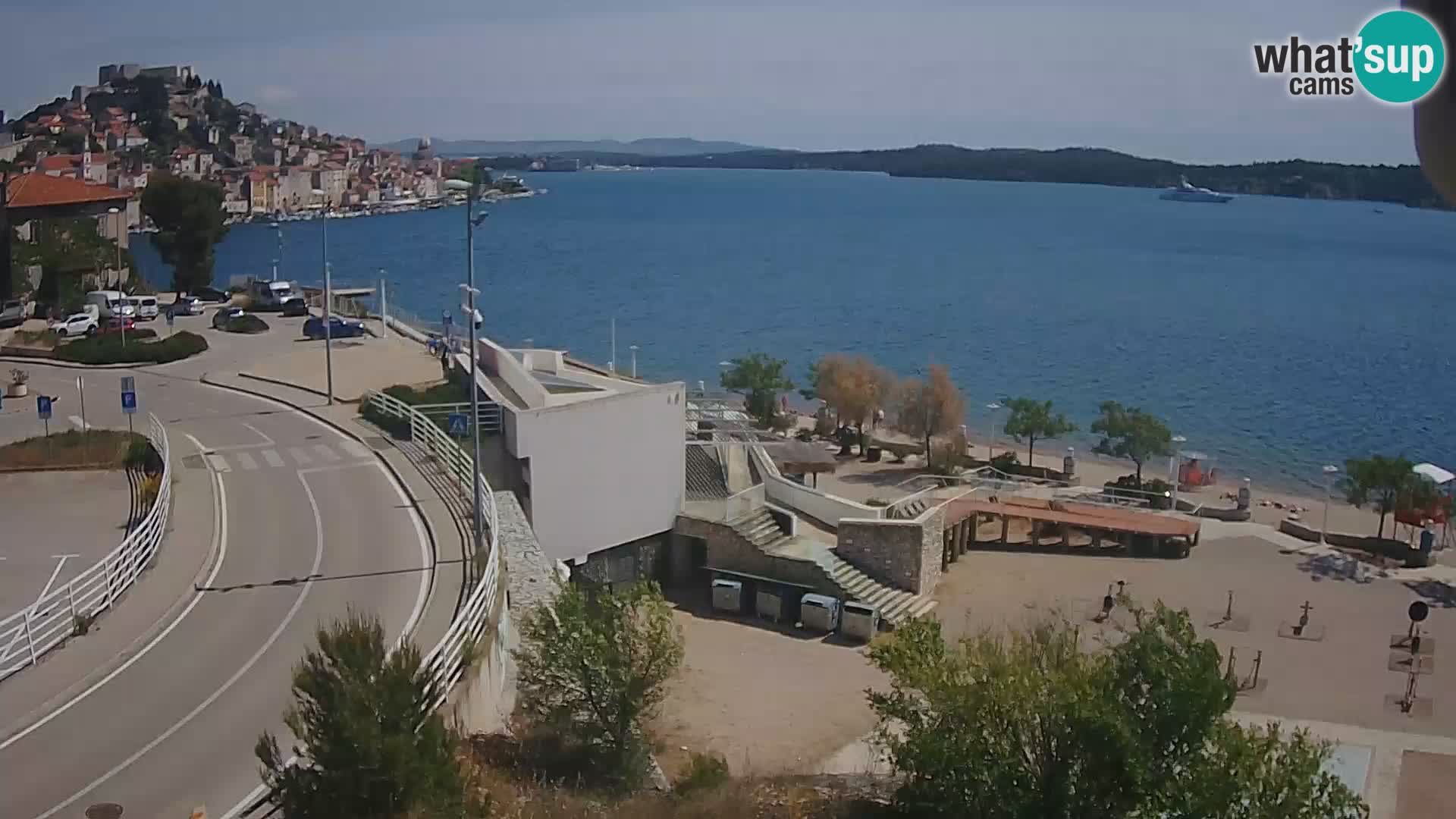 Webcam Šibenik Strand Banj