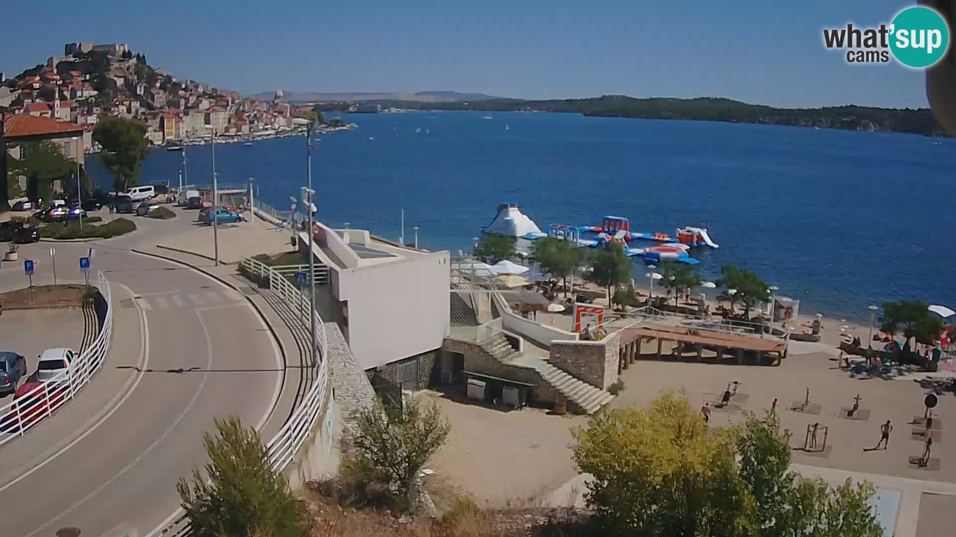 Webcam Šibenik Strand Banj