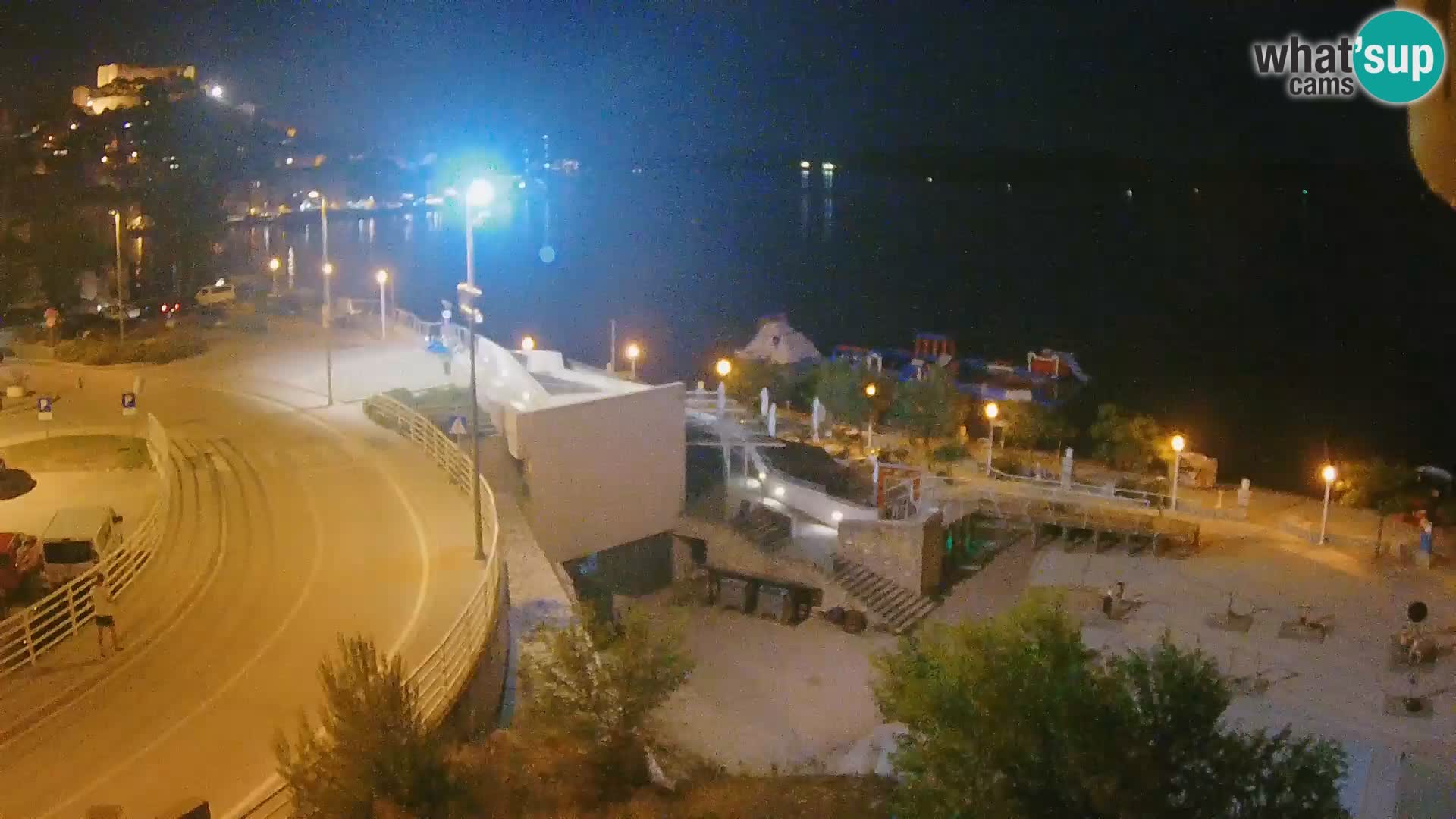 Livecam Sibenico spiaggia Banj