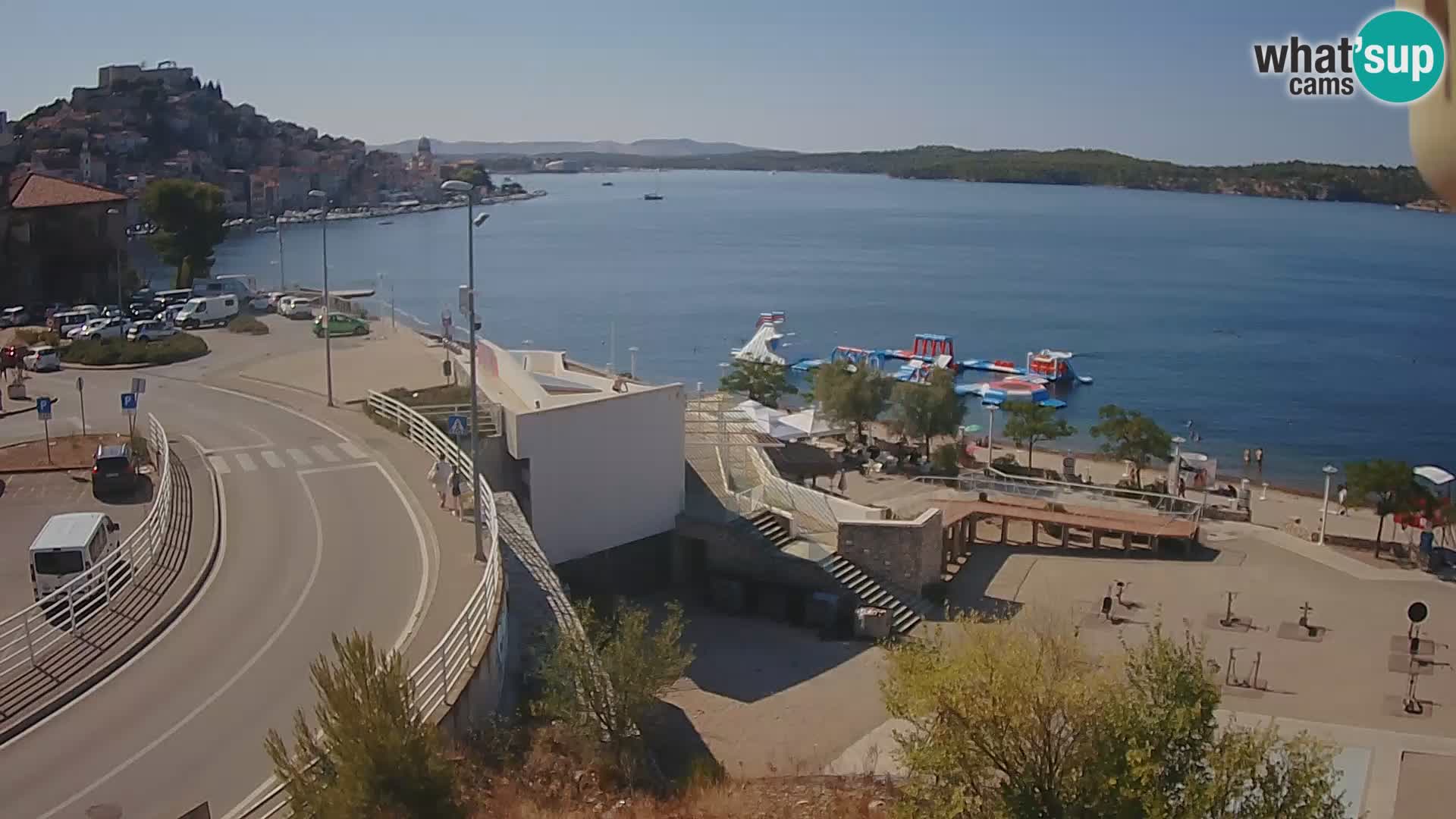 Kamera v živo Šibenik plaža Banj