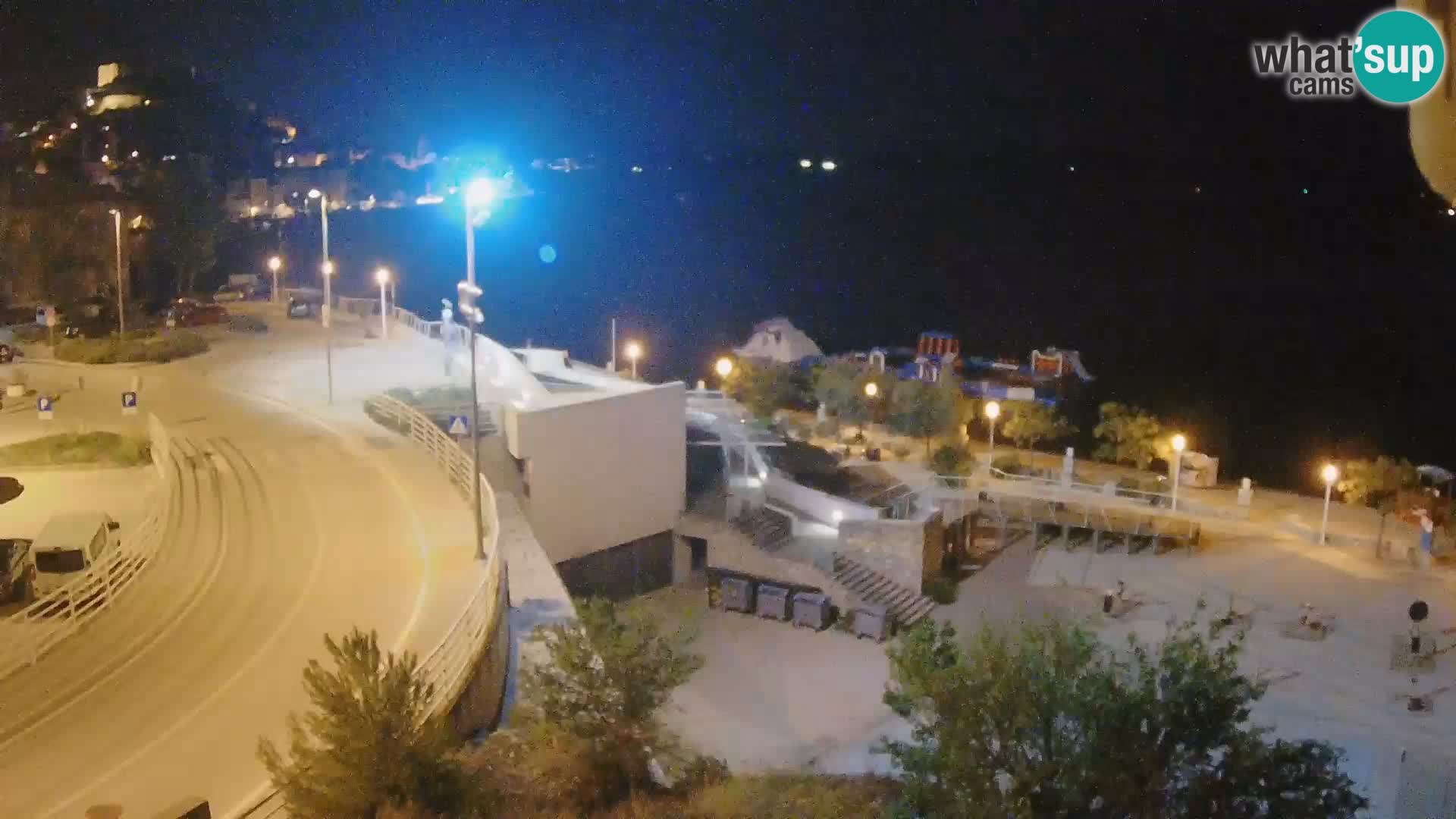 Šibenik webcam Beach Banj