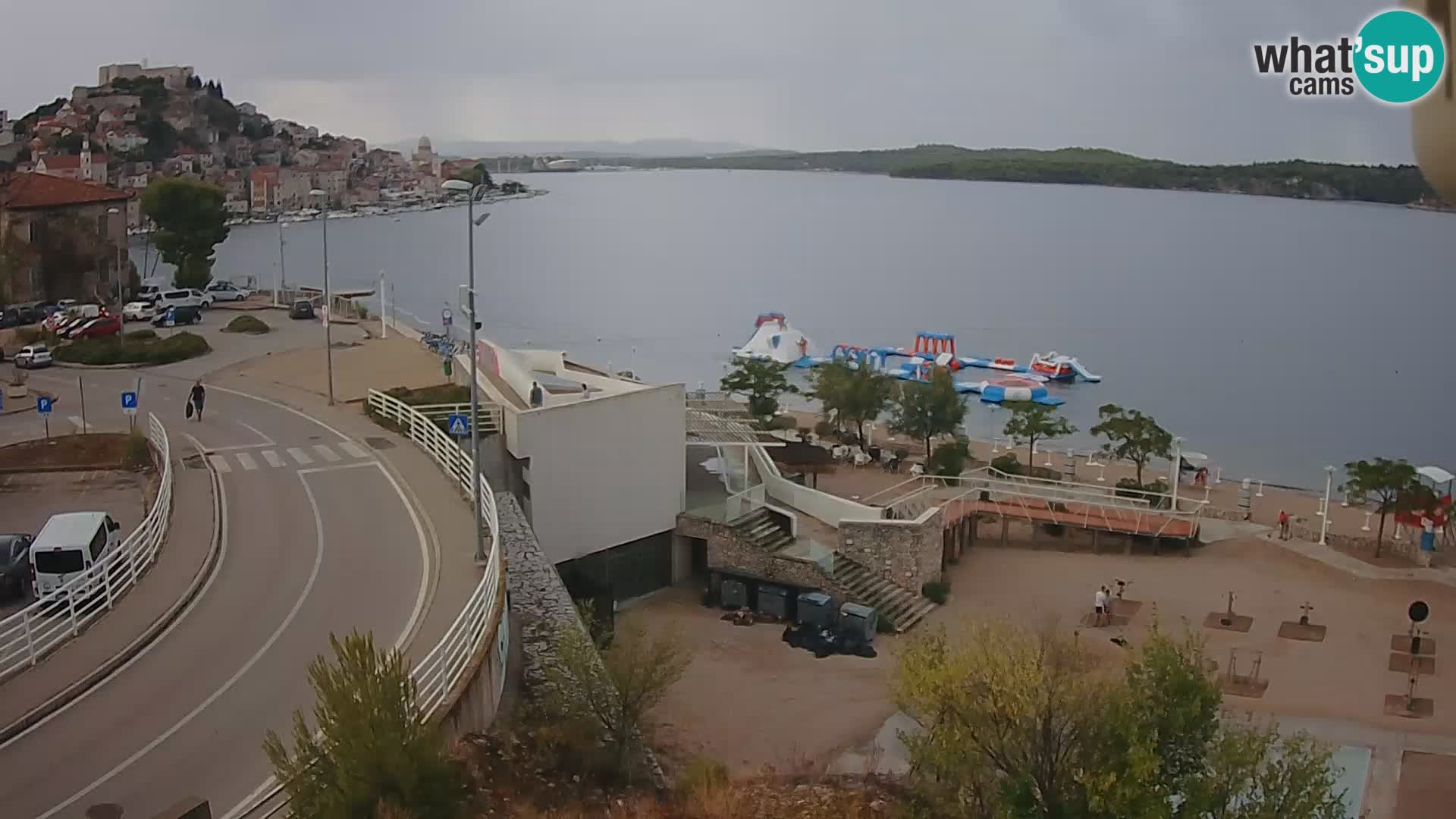 Webcam Šibenik Strand Banj