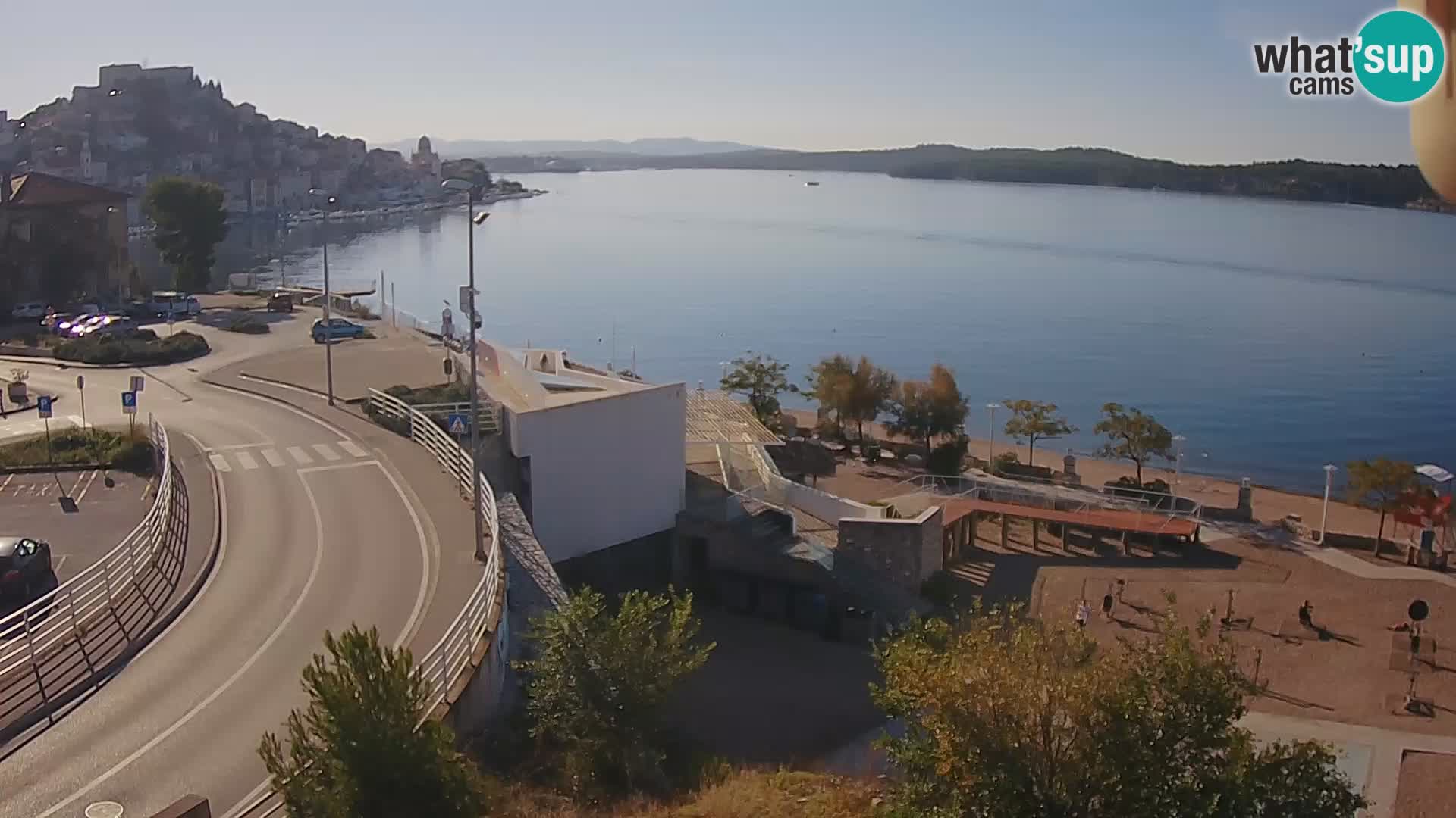 Web kamera Šibenik plaža Banj