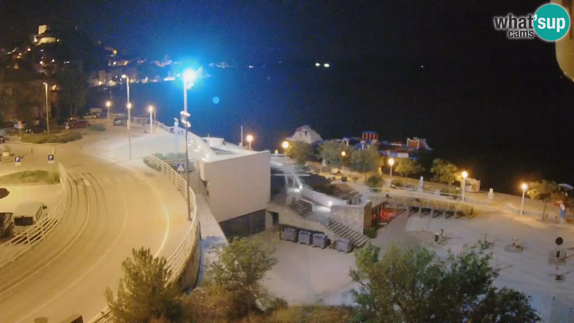 Šibenik webcam Beach Banj