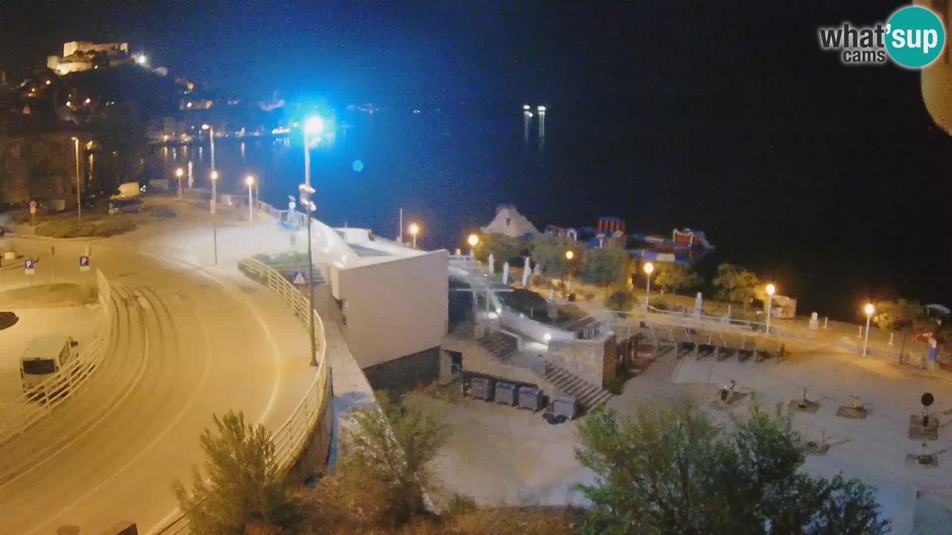 Live Cam Šibenik plage Banj