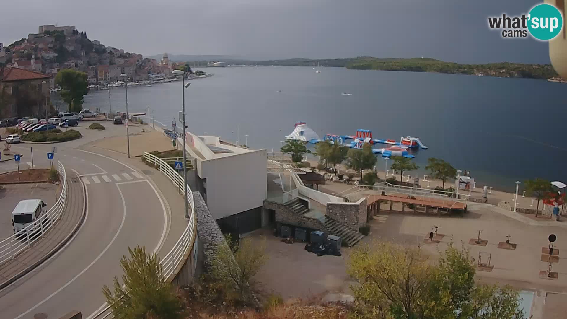 Šibenik webcam Beach Banj