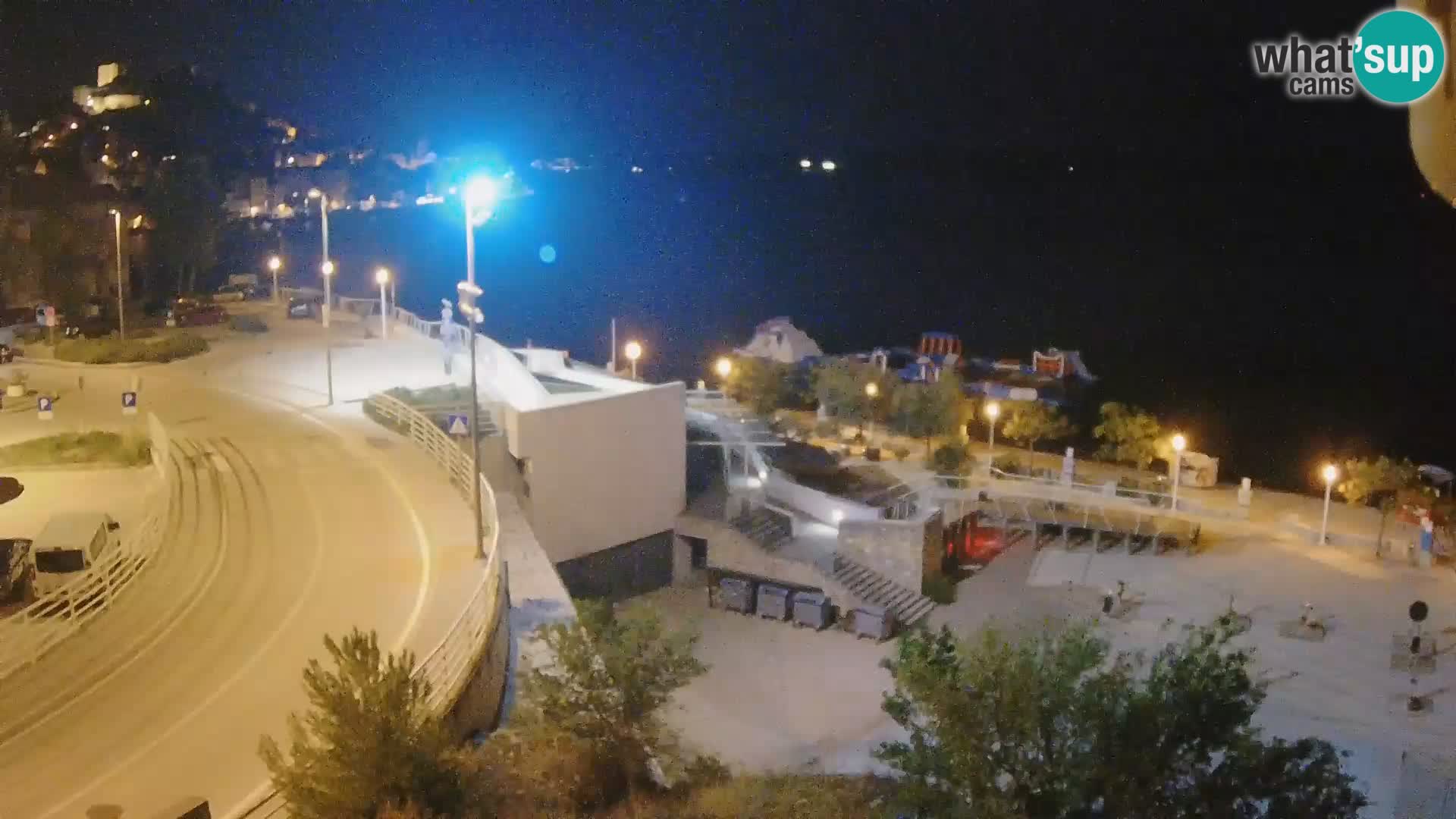 Šibenik webcam Beach Banj